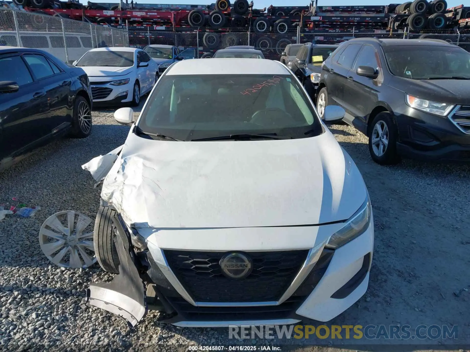 12 Photograph of a damaged car 3N1AB8BV3LY292312 NISSAN SENTRA 2020