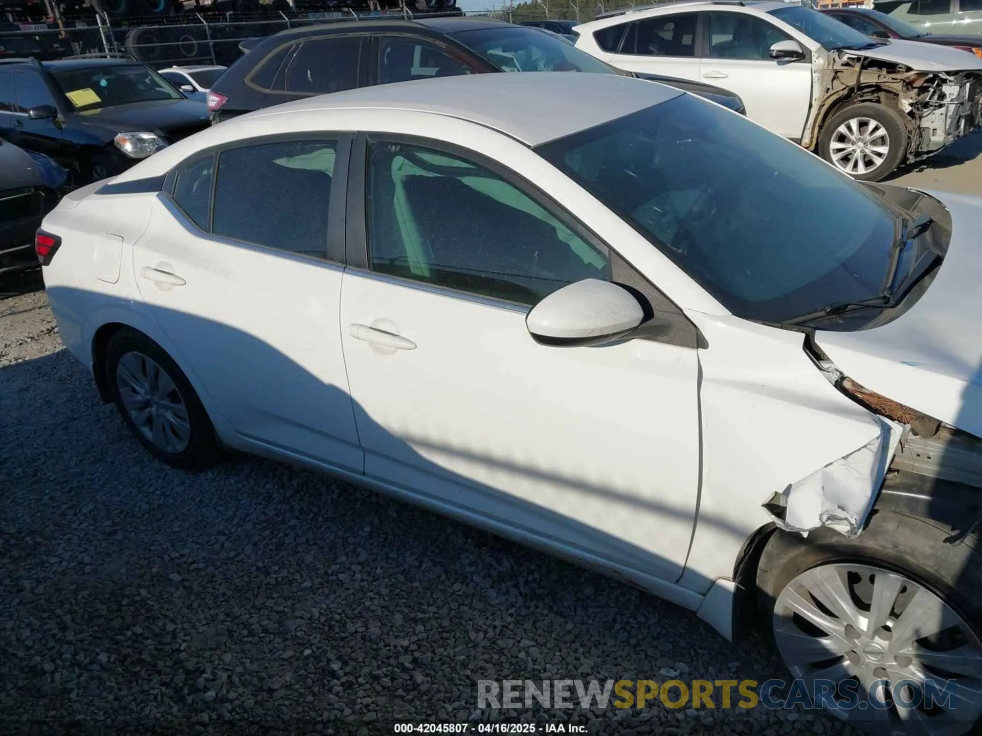 13 Photograph of a damaged car 3N1AB8BV3LY292312 NISSAN SENTRA 2020