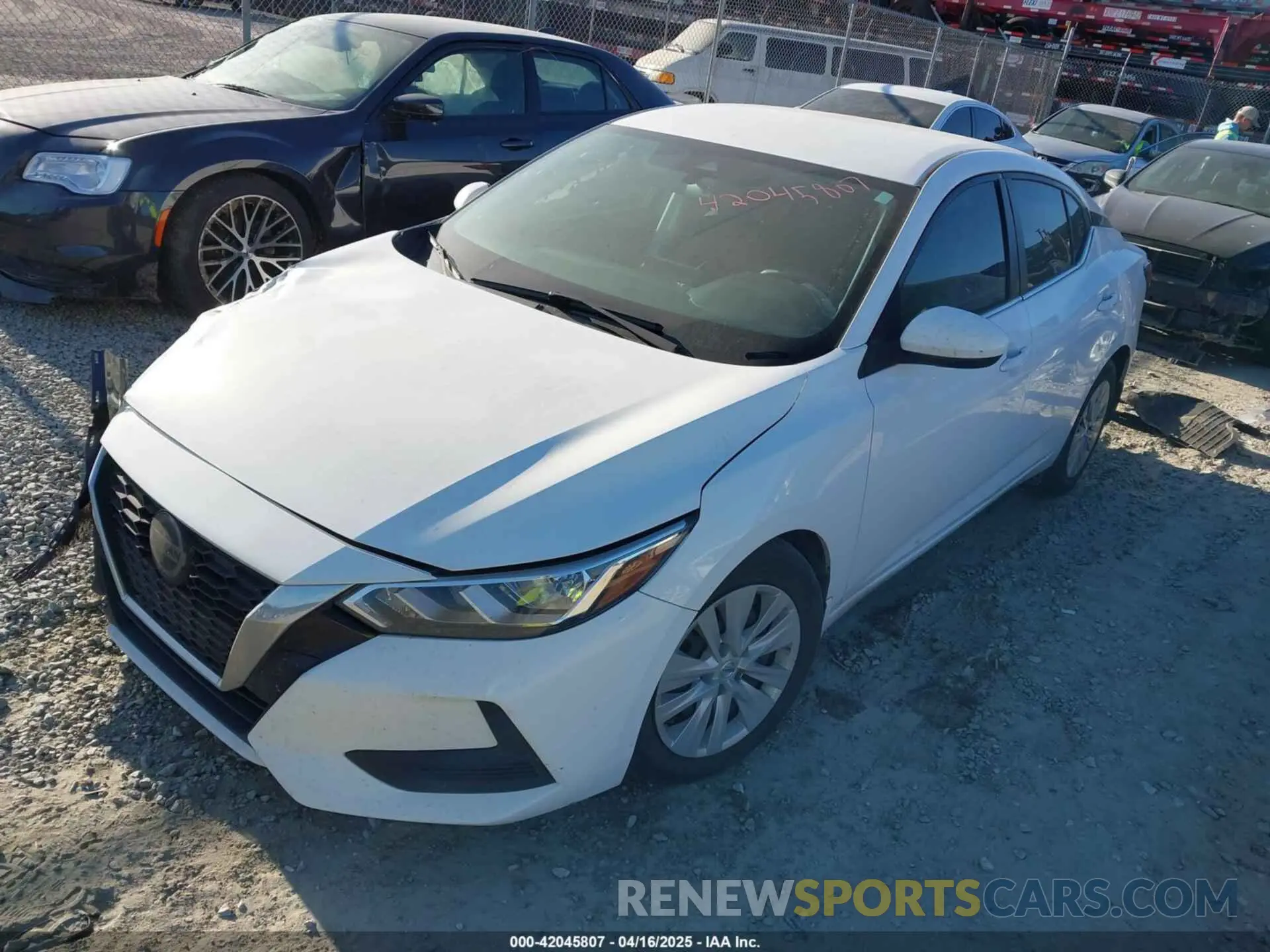 2 Photograph of a damaged car 3N1AB8BV3LY292312 NISSAN SENTRA 2020