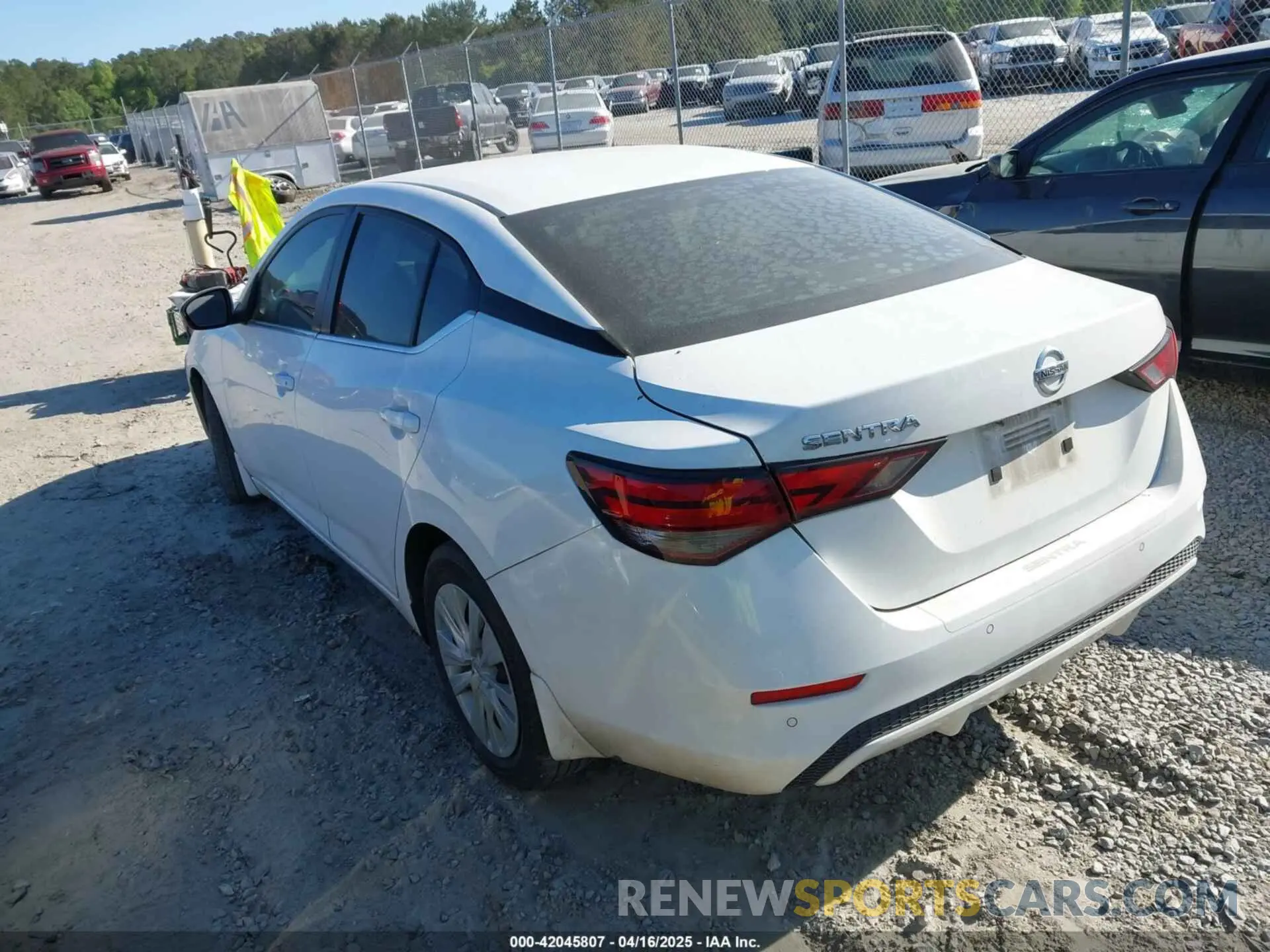 3 Photograph of a damaged car 3N1AB8BV3LY292312 NISSAN SENTRA 2020