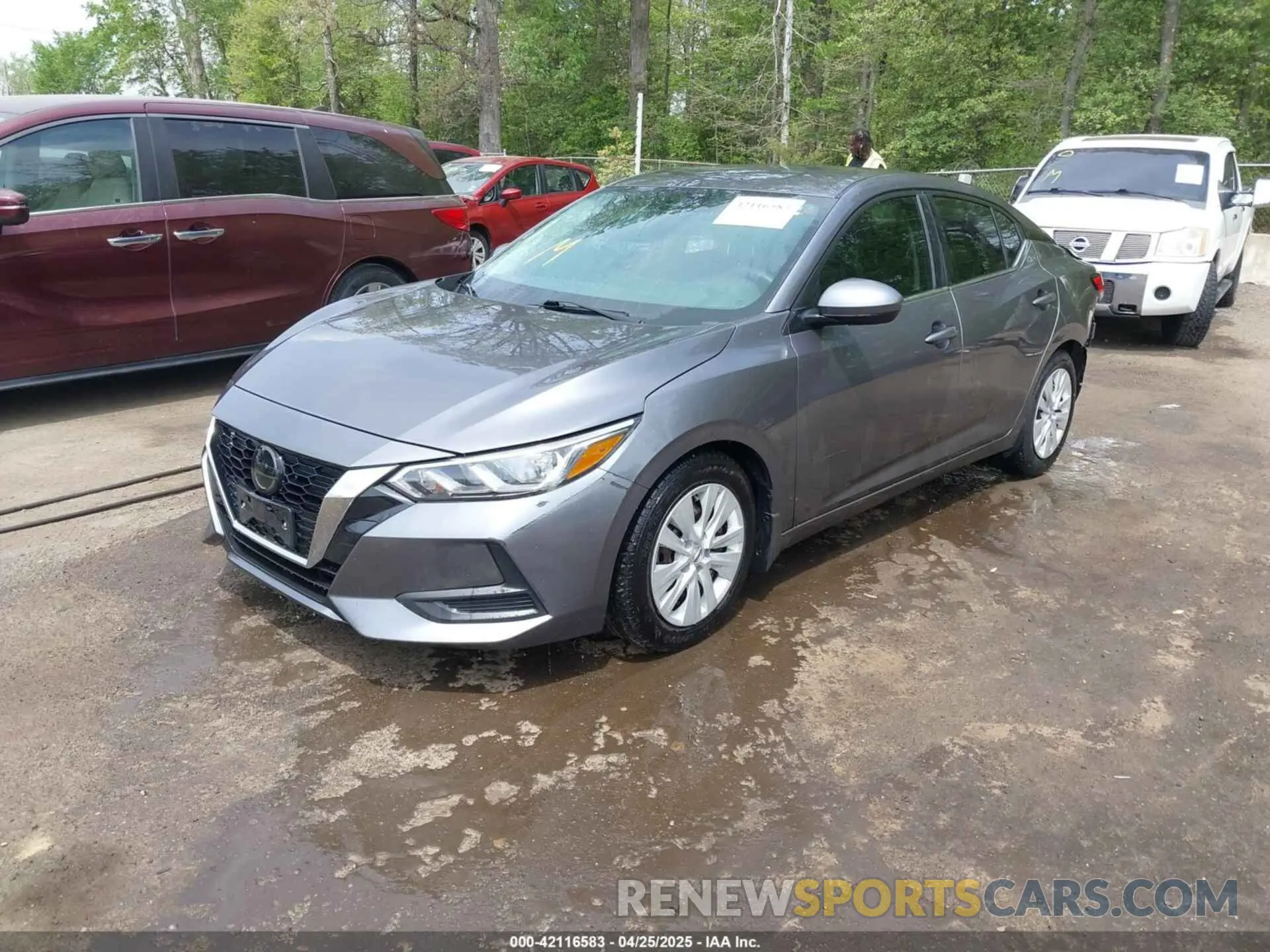 2 Photograph of a damaged car 3N1AB8BV3LY310761 NISSAN SENTRA 2020