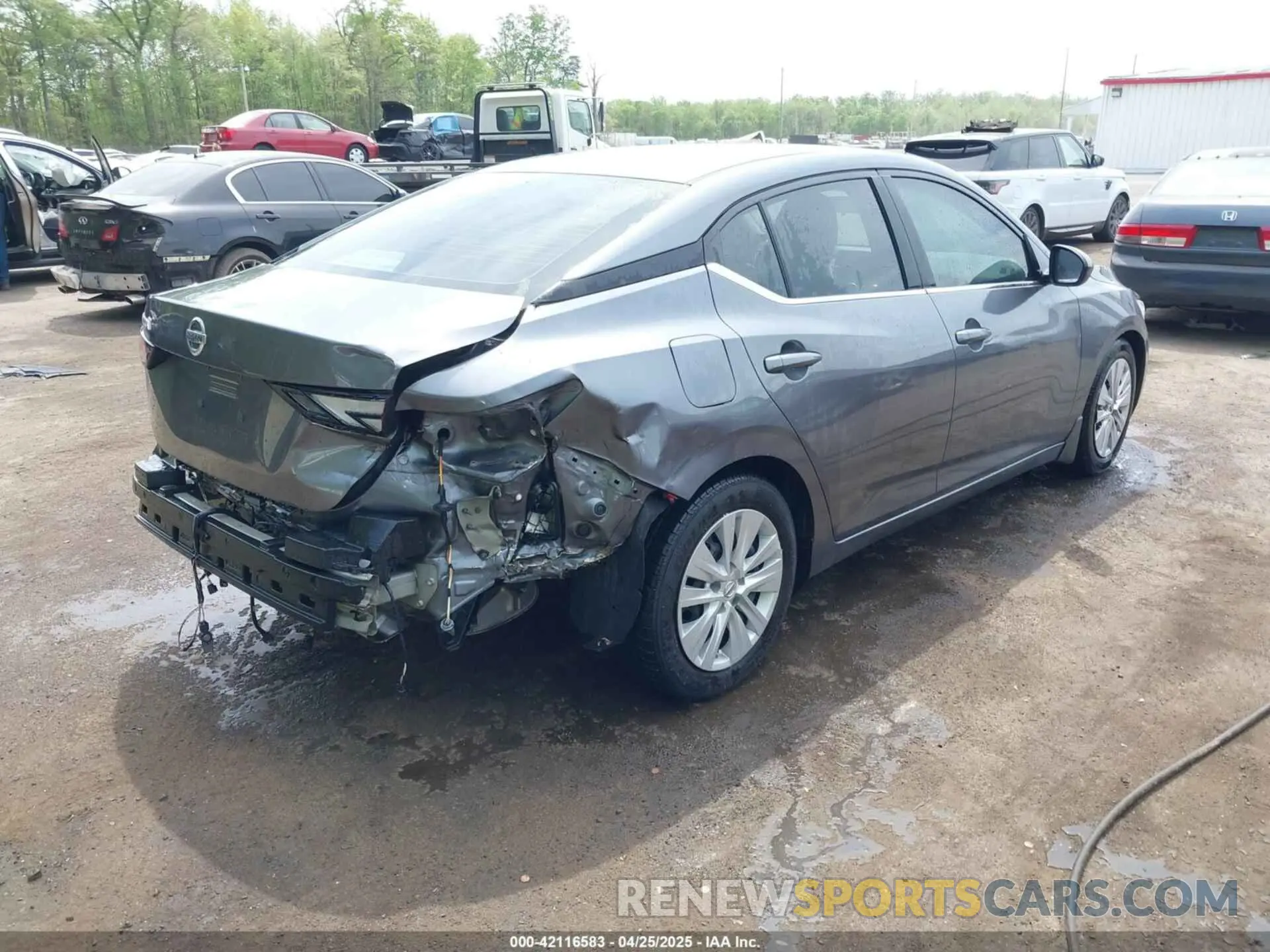4 Photograph of a damaged car 3N1AB8BV3LY310761 NISSAN SENTRA 2020