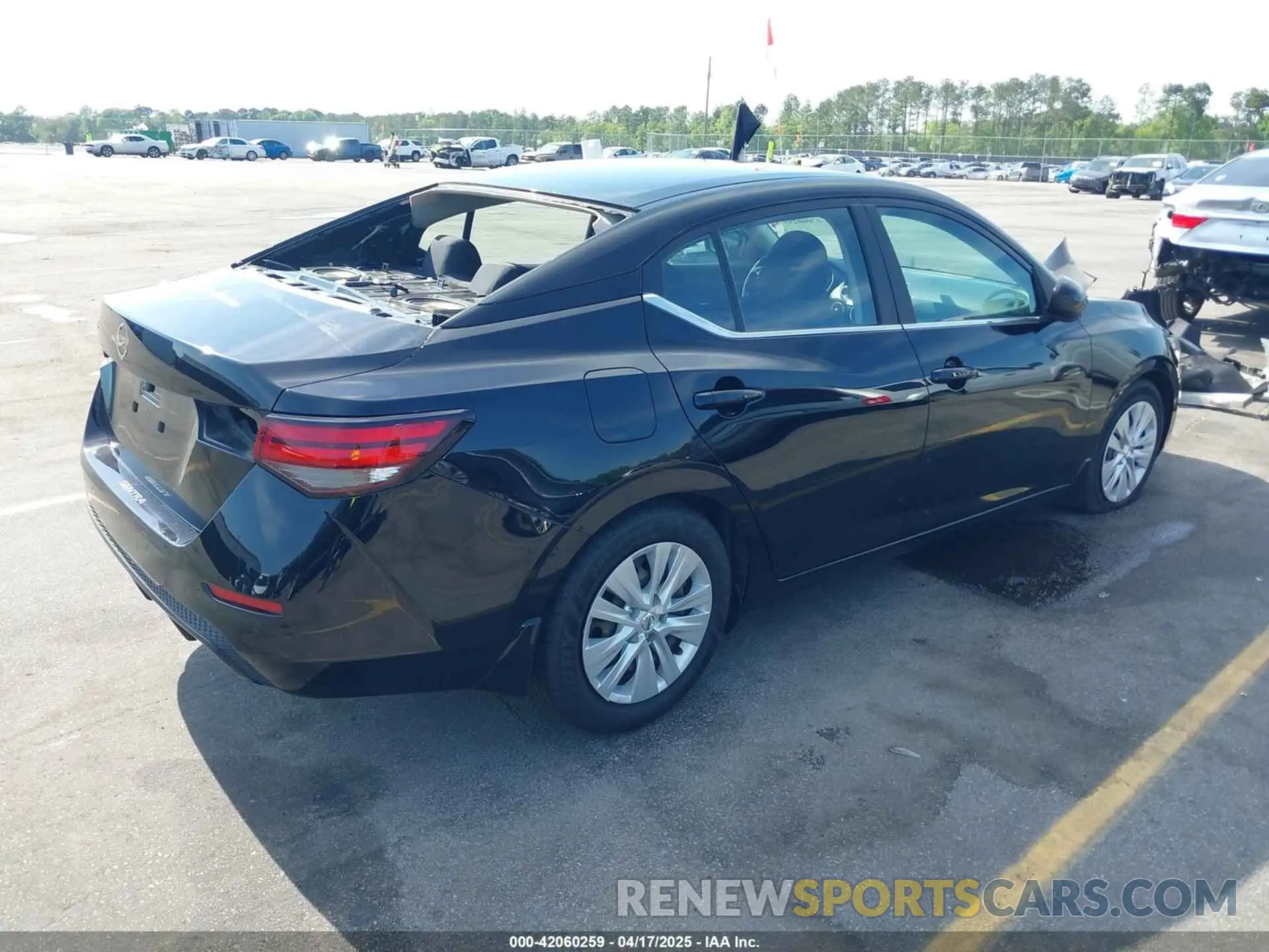 4 Фотография поврежденного автомобиля 3N1AB8BV4LY205923 NISSAN SENTRA 2020
