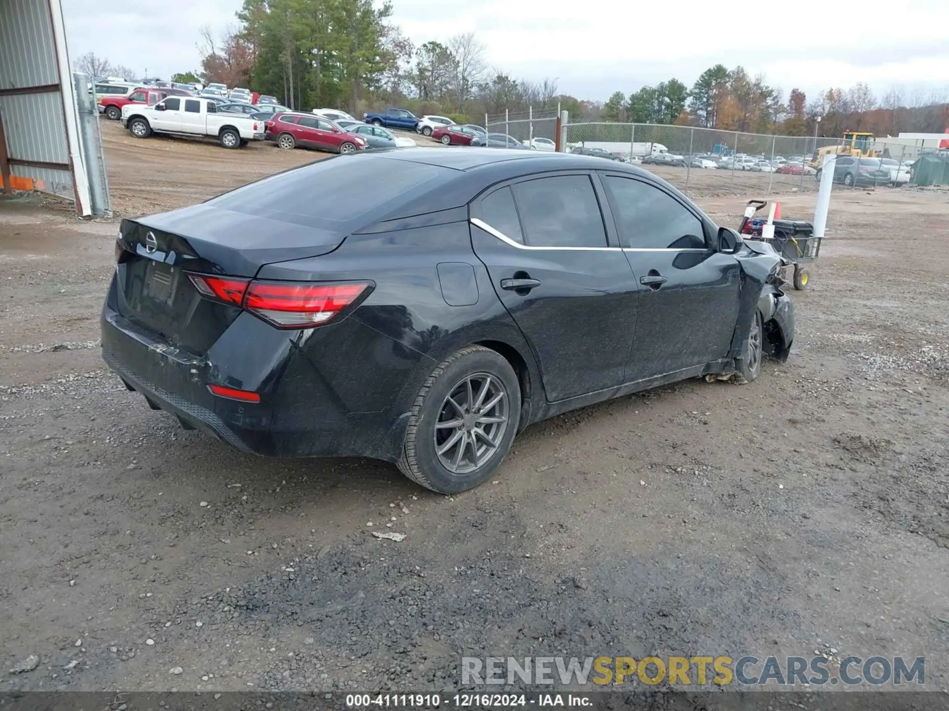 4 Фотография поврежденного автомобиля 3N1AB8BV4LY218249 NISSAN SENTRA 2020
