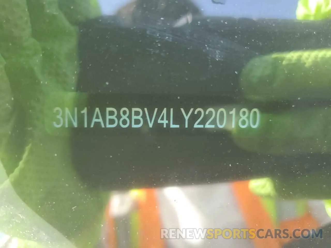14 Photograph of a damaged car 3N1AB8BV4LY220180 NISSAN SENTRA 2020
