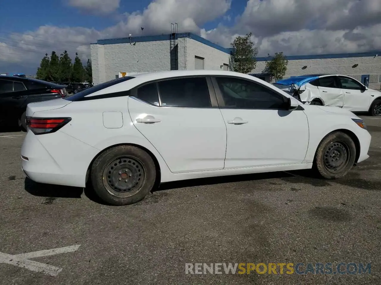 3 Photograph of a damaged car 3N1AB8BV4LY220180 NISSAN SENTRA 2020