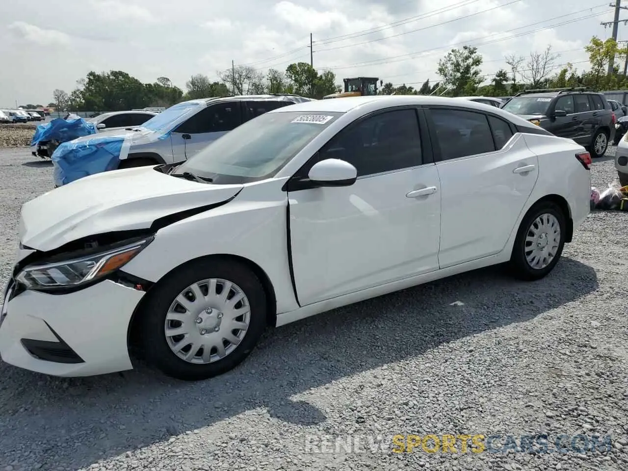 1 Фотография поврежденного автомобиля 3N1AB8BV4LY223886 NISSAN SENTRA 2020