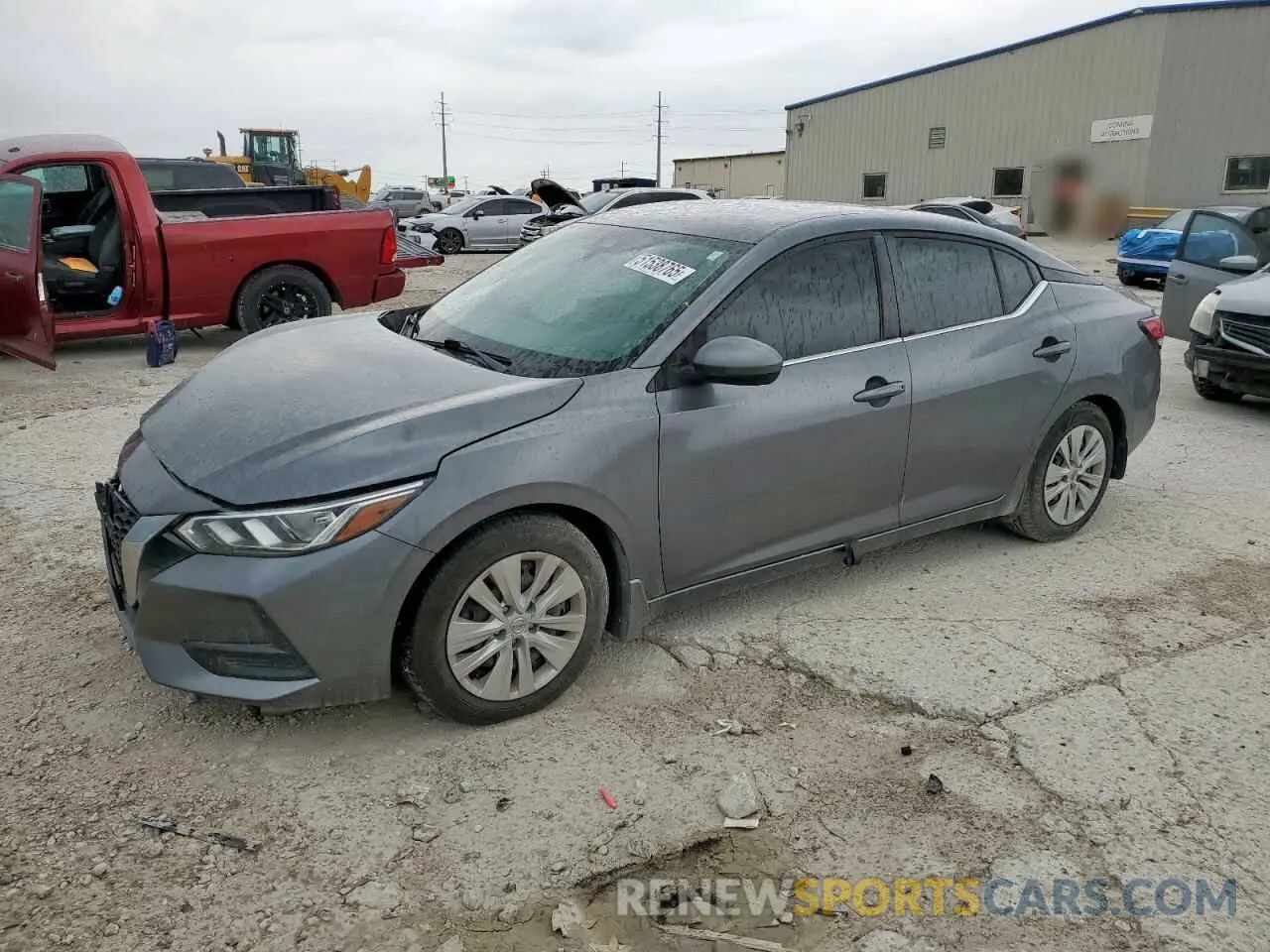 1 Photograph of a damaged car 3N1AB8BV4LY234757 NISSAN SENTRA 2020