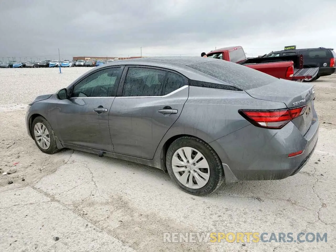 2 Photograph of a damaged car 3N1AB8BV4LY234757 NISSAN SENTRA 2020