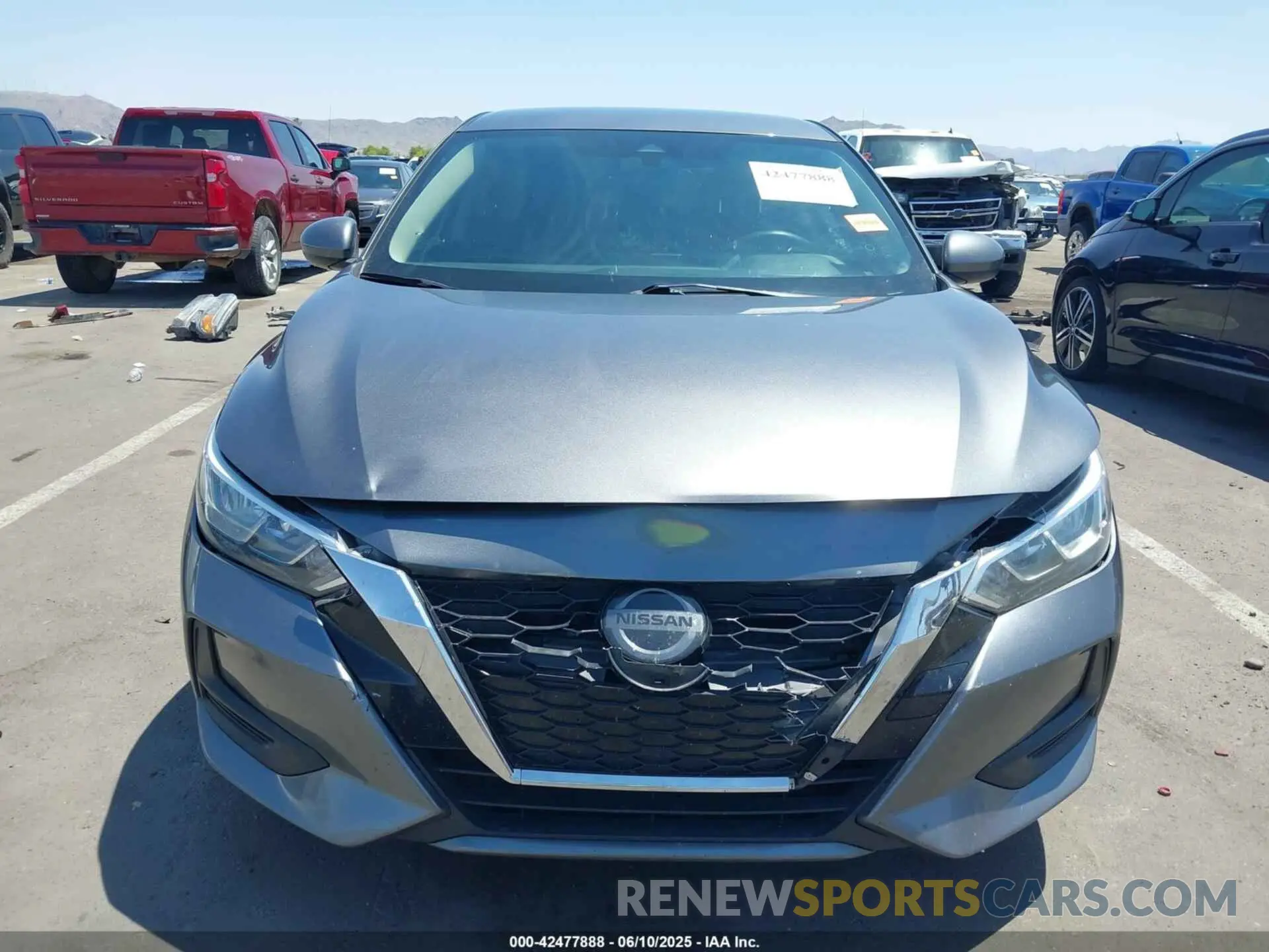 13 Photograph of a damaged car 3N1AB8BV5LY223492 NISSAN SENTRA 2020