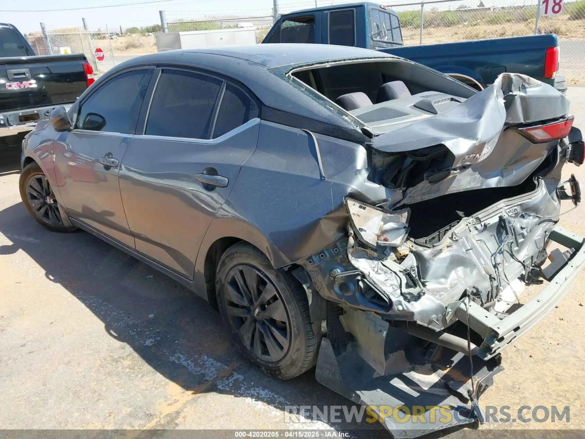 3 Фотография поврежденного автомобиля 3N1AB8BV5LY273633 NISSAN SENTRA 2020