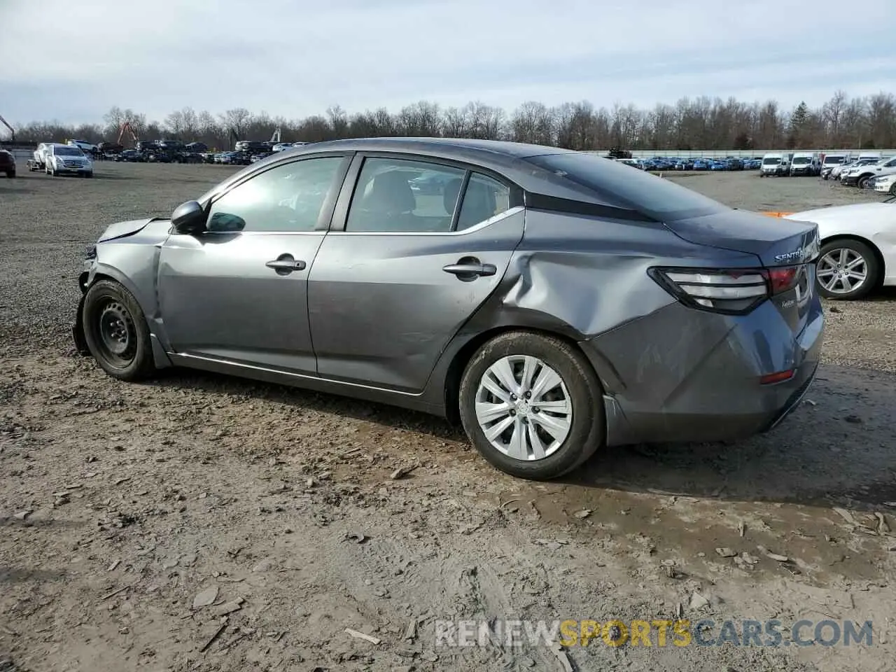 2 Photograph of a damaged car 3N1AB8BV5LY293705 NISSAN SENTRA 2020