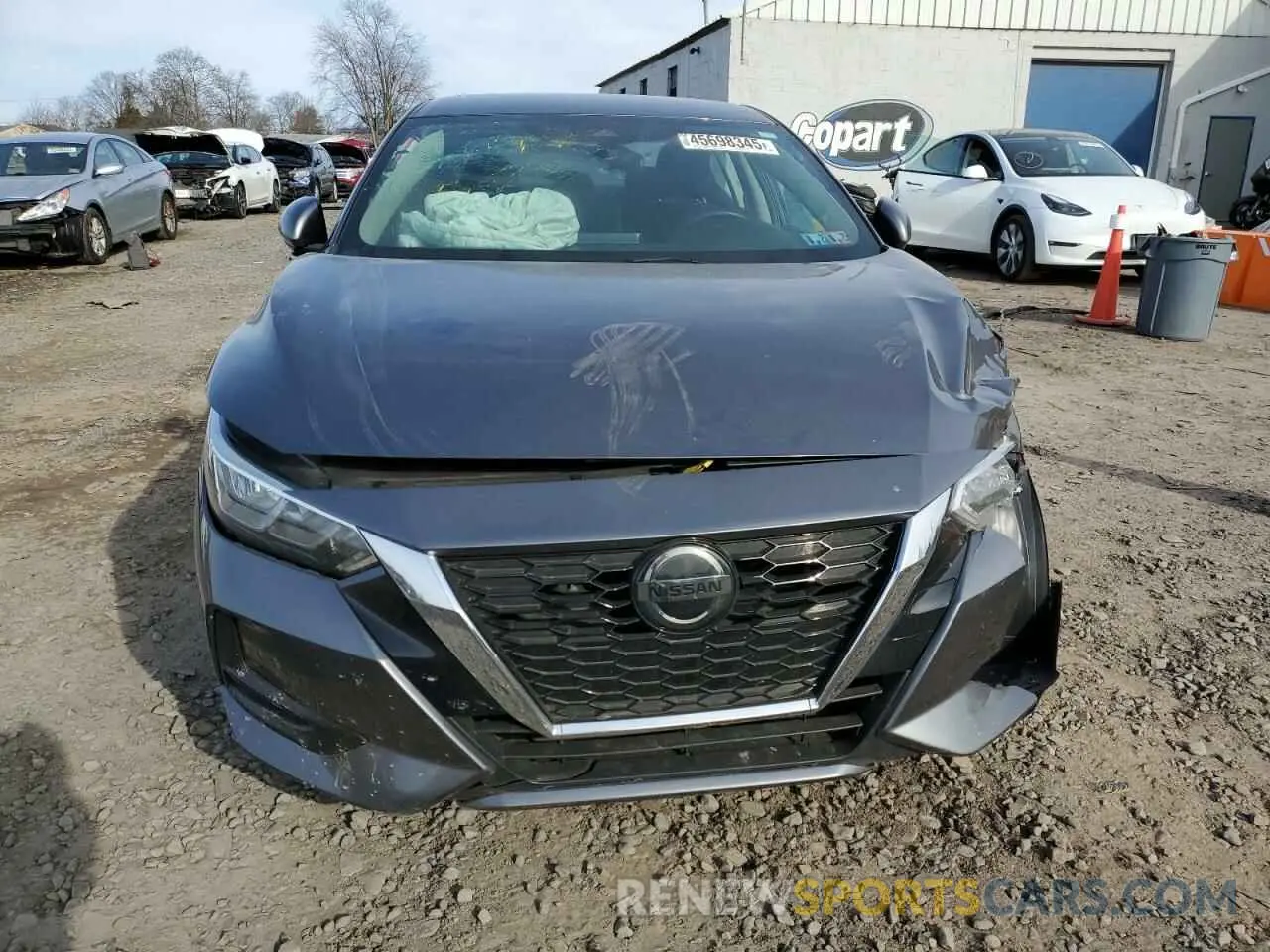 5 Photograph of a damaged car 3N1AB8BV5LY293705 NISSAN SENTRA 2020