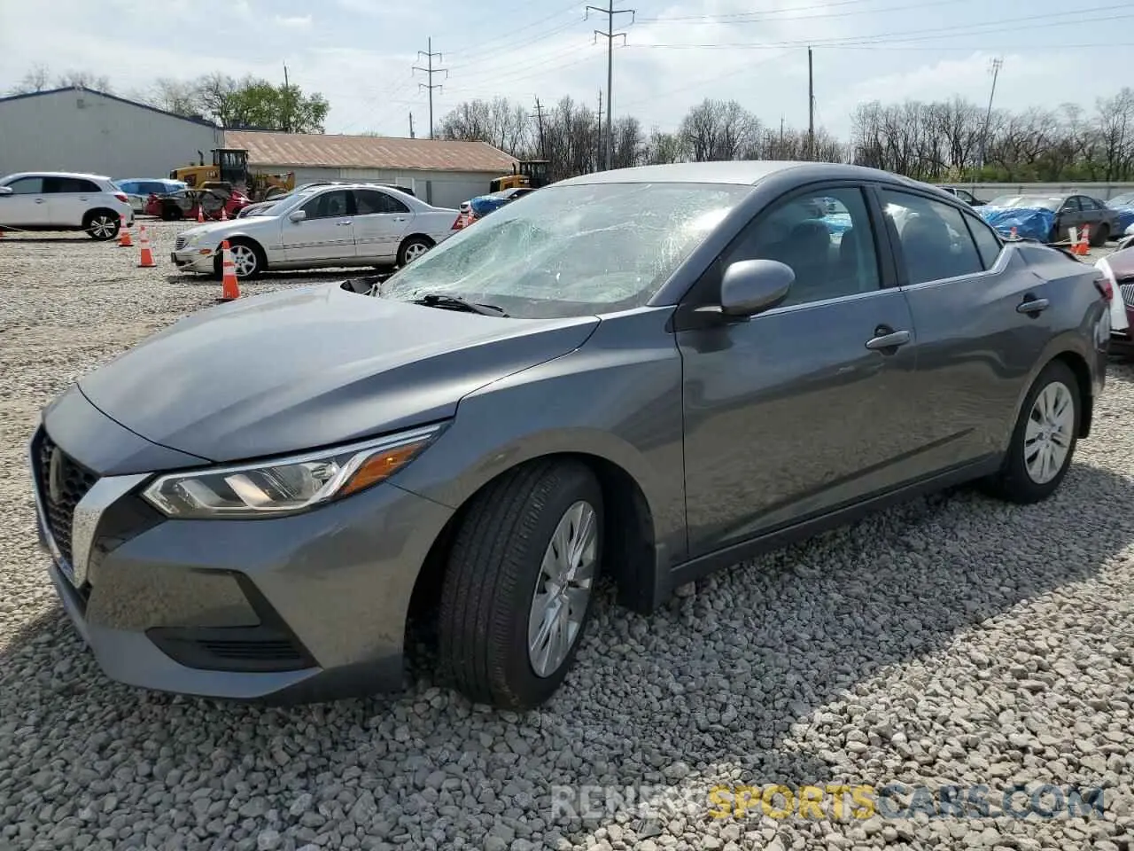 1 Photograph of a damaged car 3N1AB8BV5LY299889 NISSAN SENTRA 2020