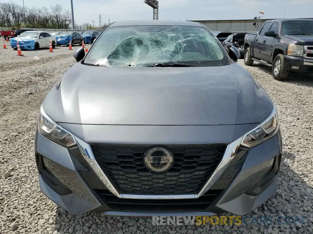 5 Photograph of a damaged car 3N1AB8BV5LY299889 NISSAN SENTRA 2020