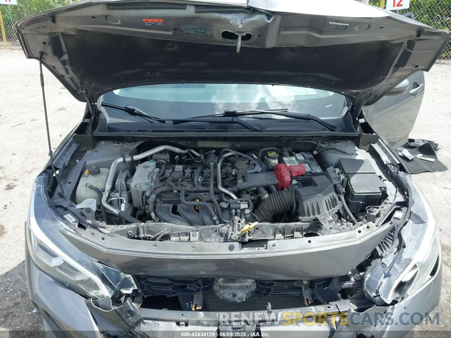 10 Photograph of a damaged car 3N1AB8BV6LY206345 NISSAN SENTRA 2020