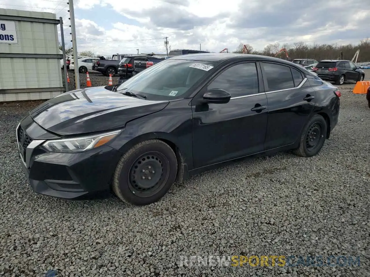 1 Photograph of a damaged car 3N1AB8BV6LY216437 NISSAN SENTRA 2020