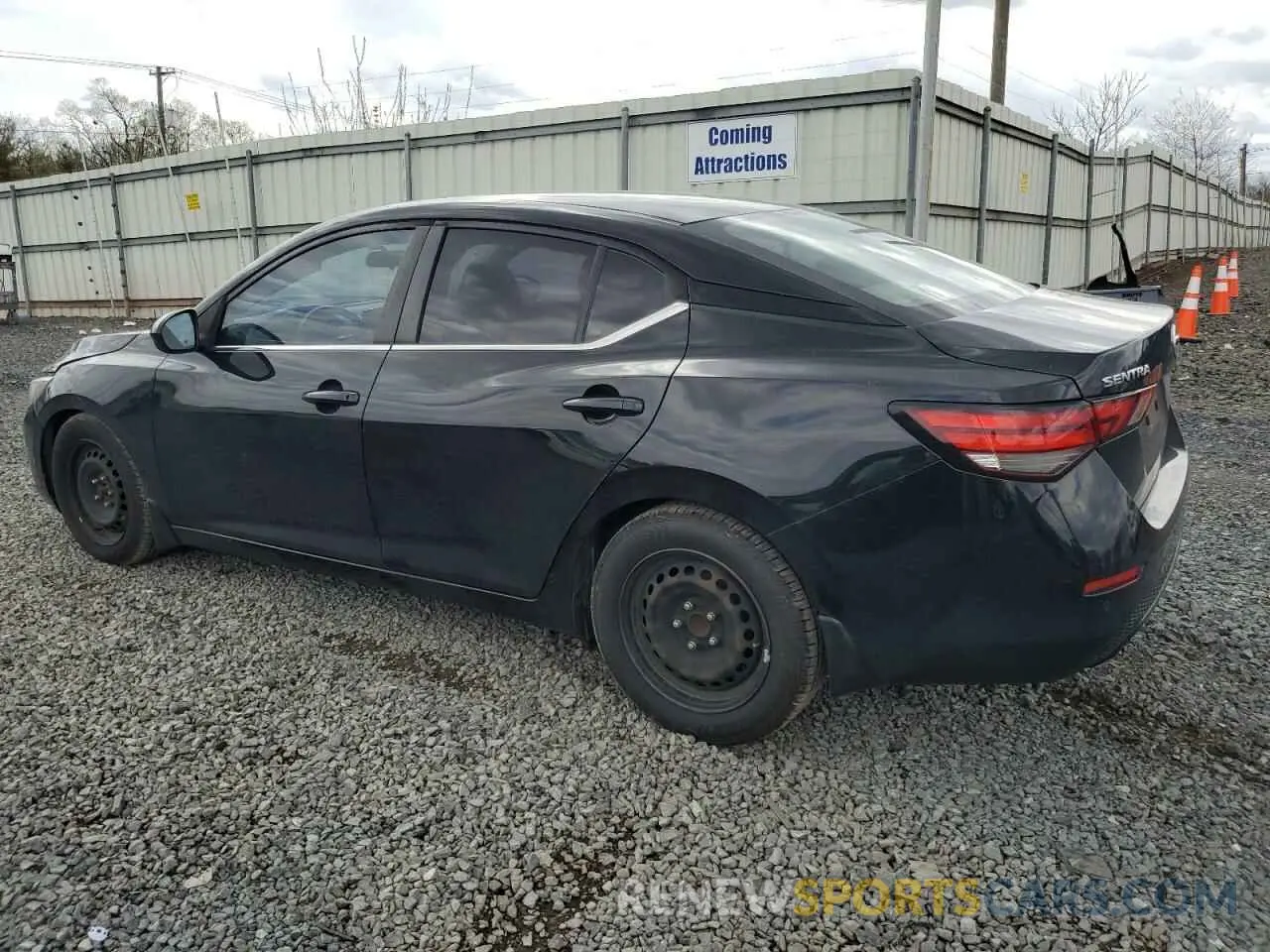 2 Photograph of a damaged car 3N1AB8BV6LY216437 NISSAN SENTRA 2020