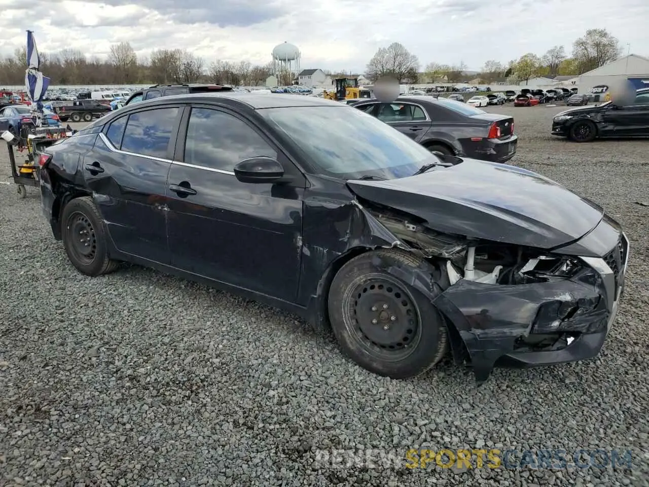 4 Photograph of a damaged car 3N1AB8BV6LY216437 NISSAN SENTRA 2020