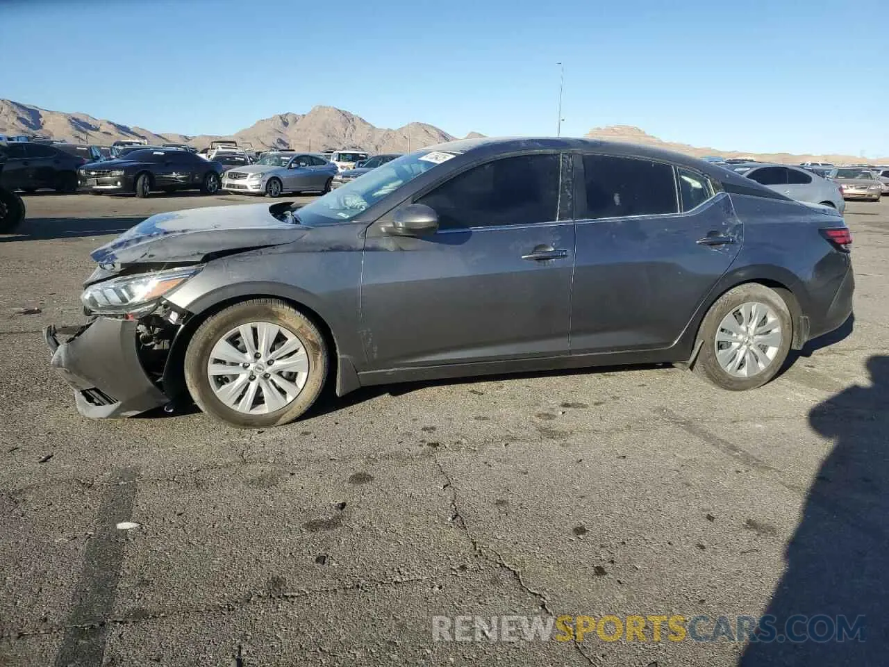 1 Фотография поврежденного автомобиля 3N1AB8BV6LY218365 NISSAN SENTRA 2020