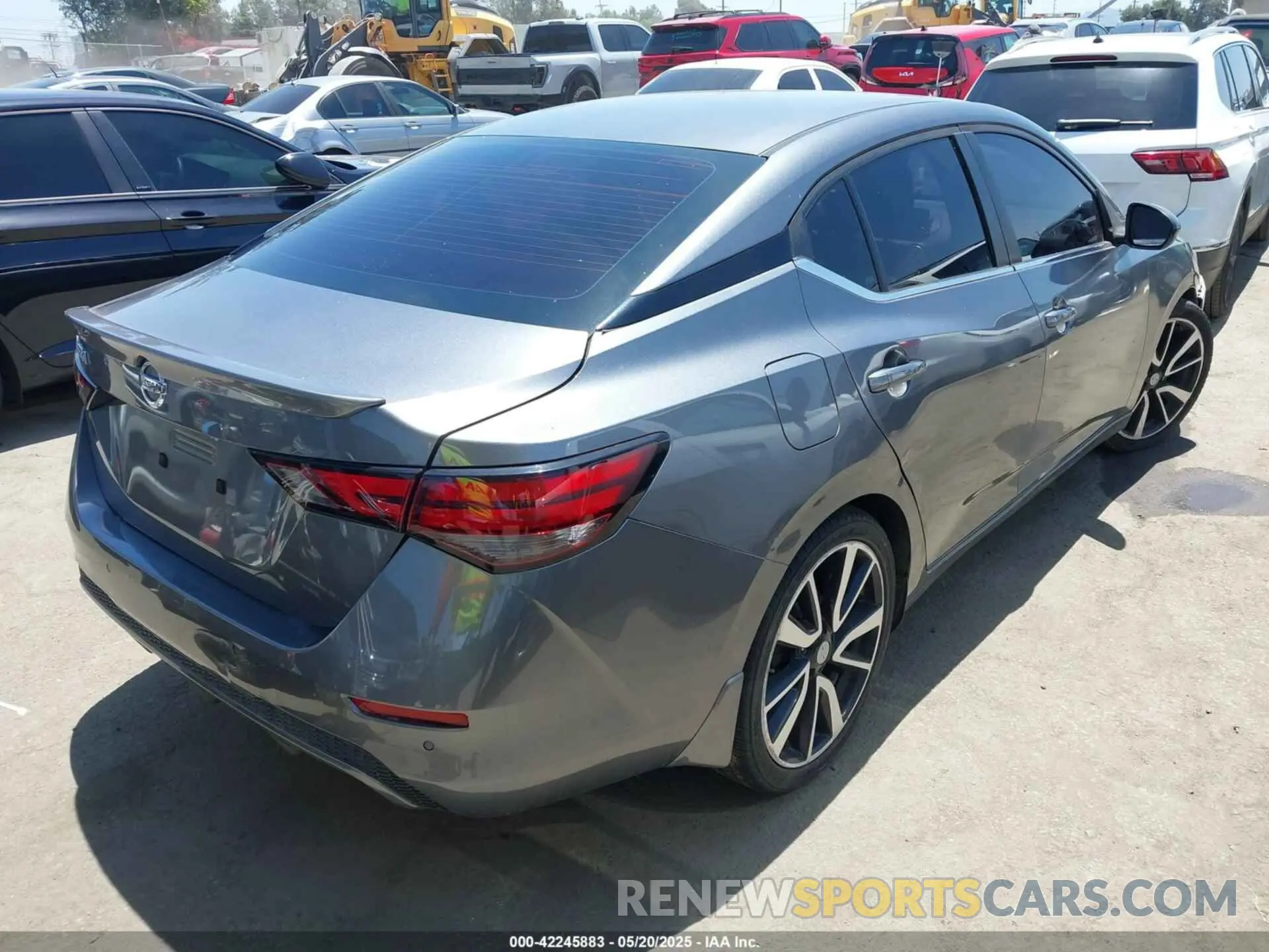 4 Фотография поврежденного автомобиля 3N1AB8BV6LY225509 NISSAN SENTRA 2020