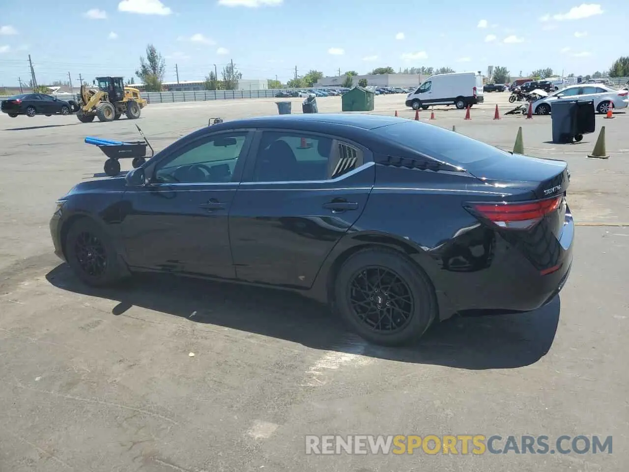 2 Photograph of a damaged car 3N1AB8BV6LY226031 NISSAN SENTRA 2020
