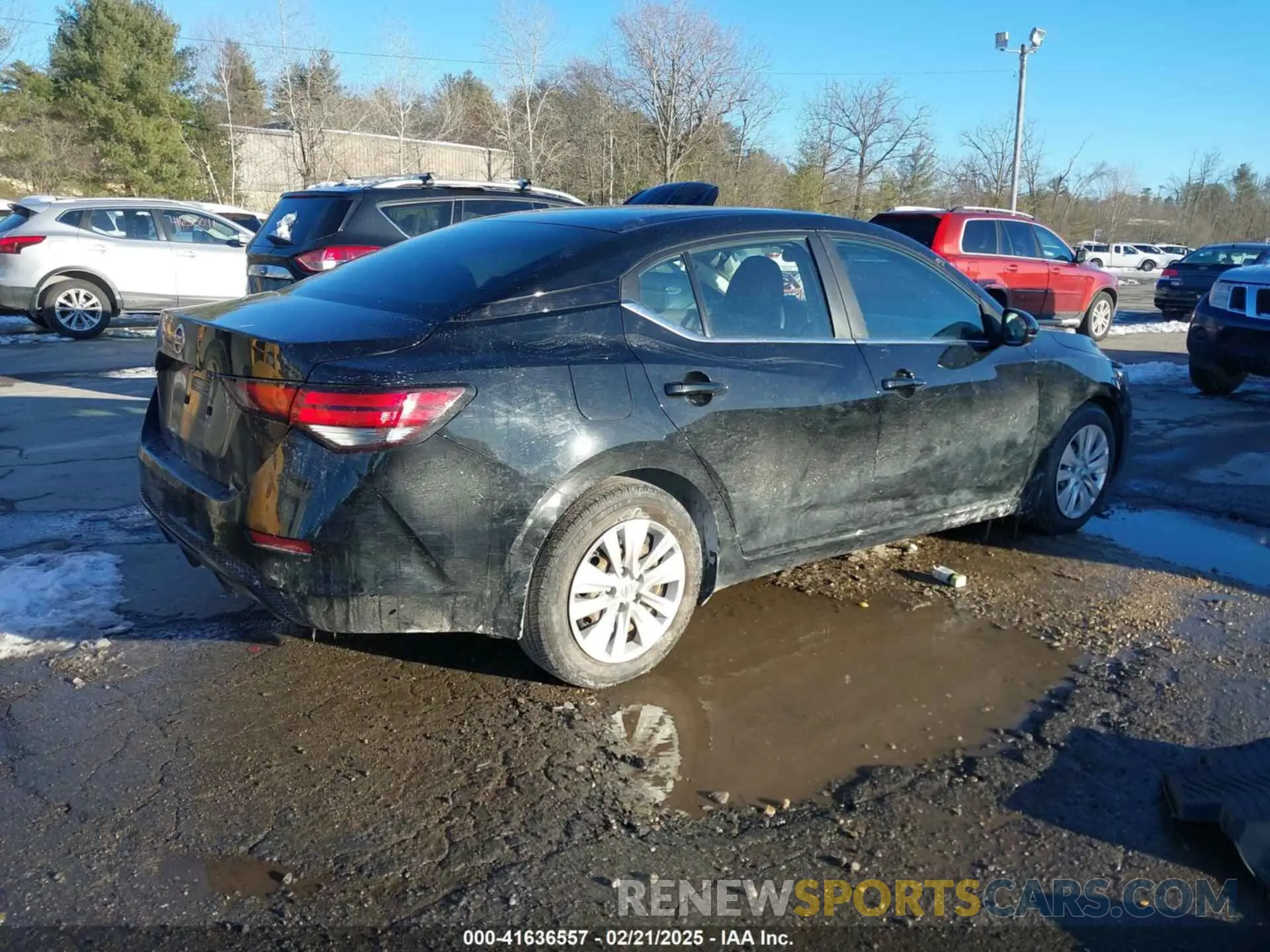 4 Photograph of a damaged car 3N1AB8BV6LY253925 NISSAN SENTRA 2020