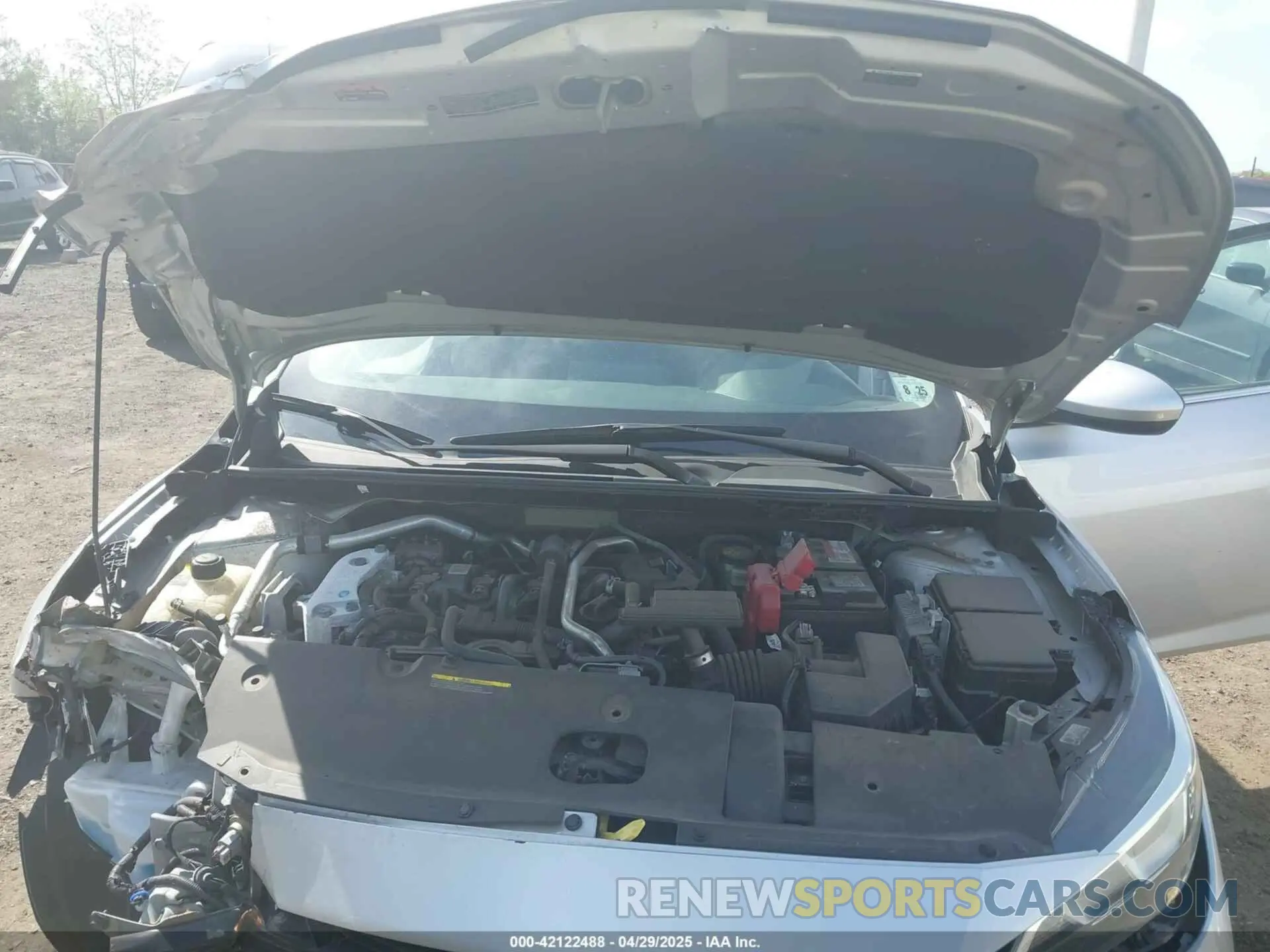 10 Photograph of a damaged car 3N1AB8BV6LY258378 NISSAN SENTRA 2020