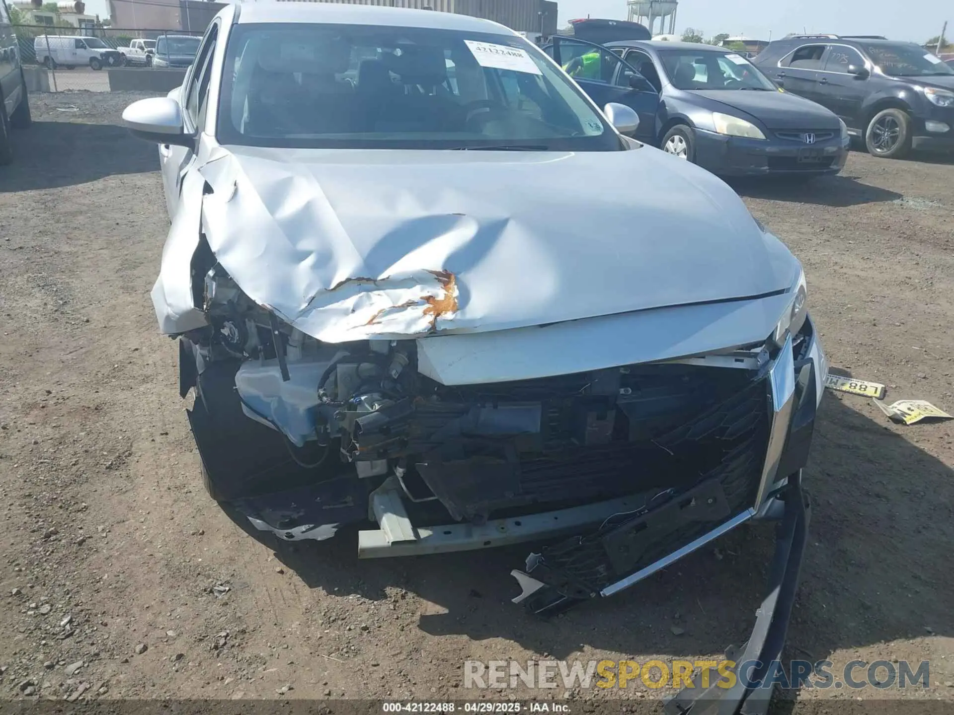 6 Photograph of a damaged car 3N1AB8BV6LY258378 NISSAN SENTRA 2020