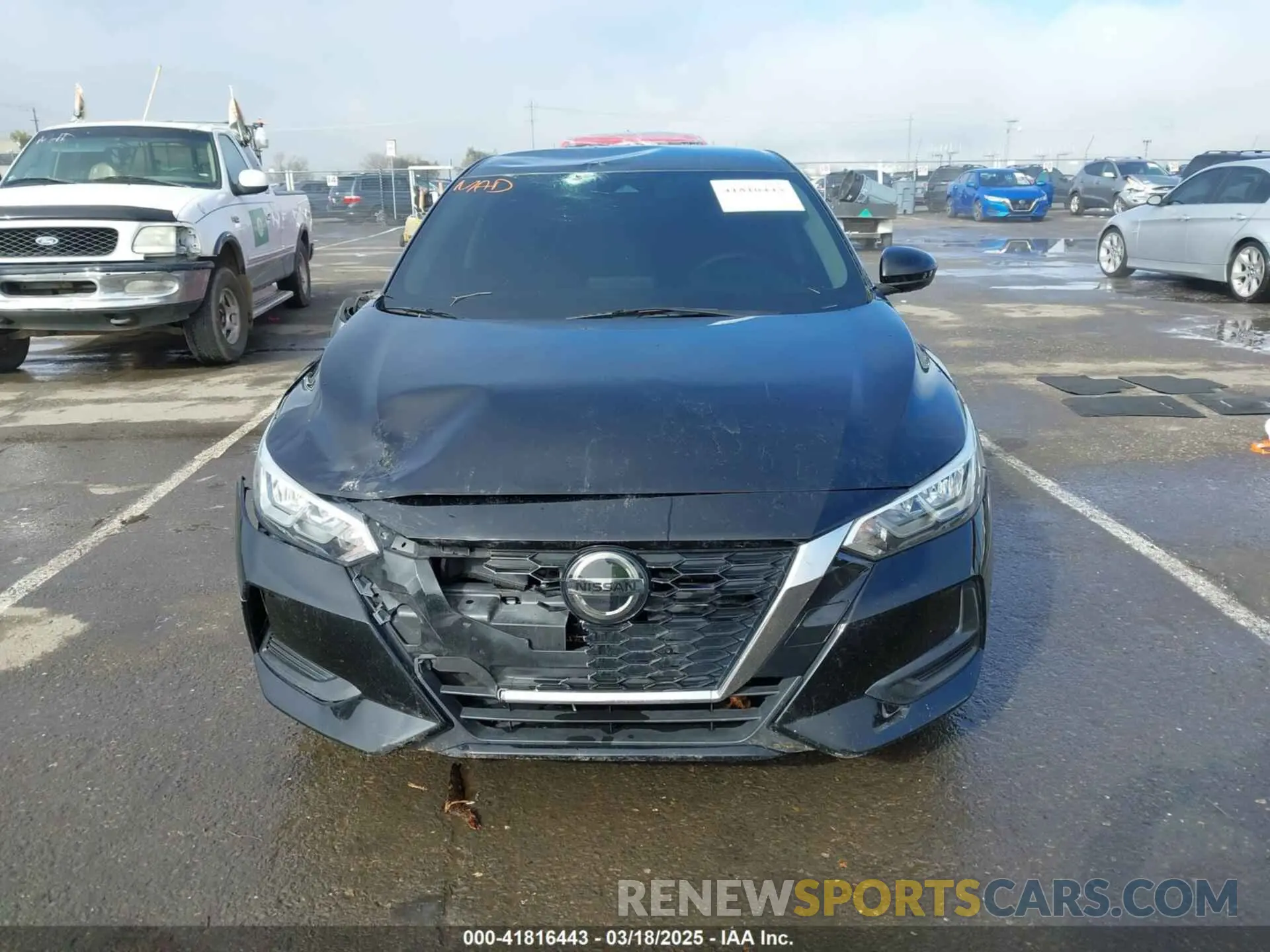 12 Photograph of a damaged car 3N1AB8BV7LY242660 NISSAN SENTRA 2020