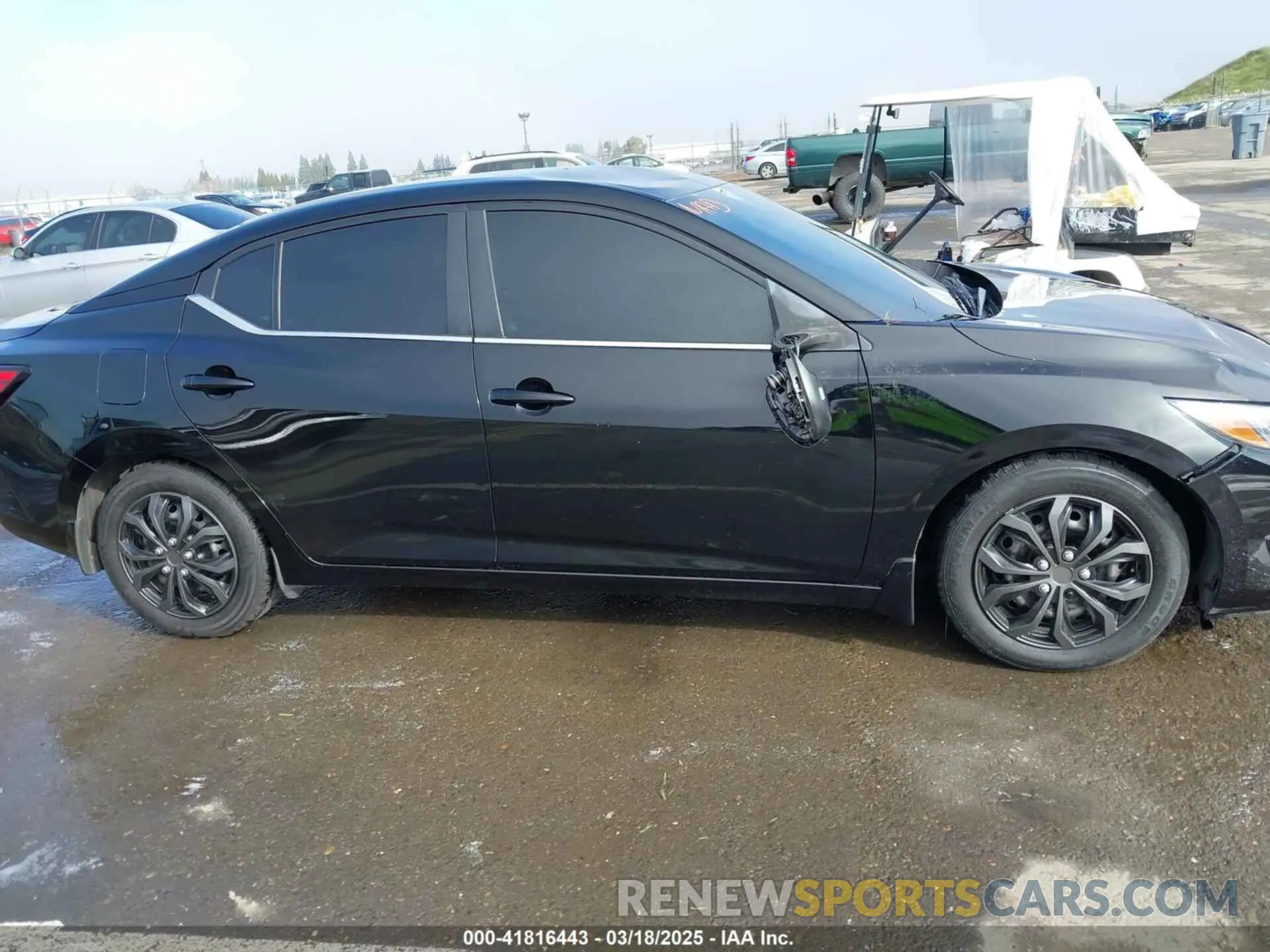 13 Photograph of a damaged car 3N1AB8BV7LY242660 NISSAN SENTRA 2020