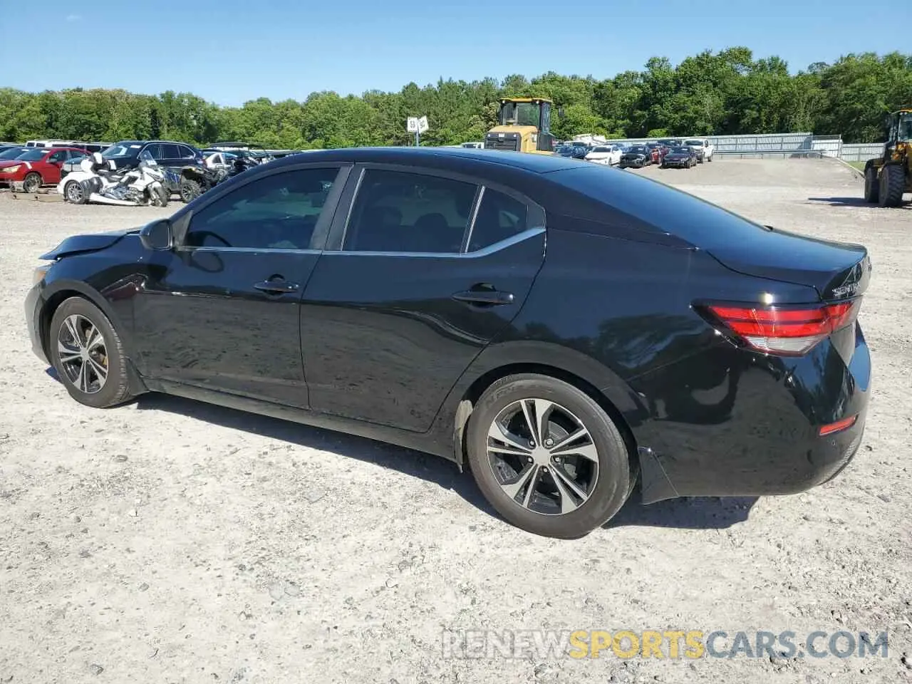 2 Photograph of a damaged car 3N1AB8BV7LY261225 NISSAN SENTRA 2020