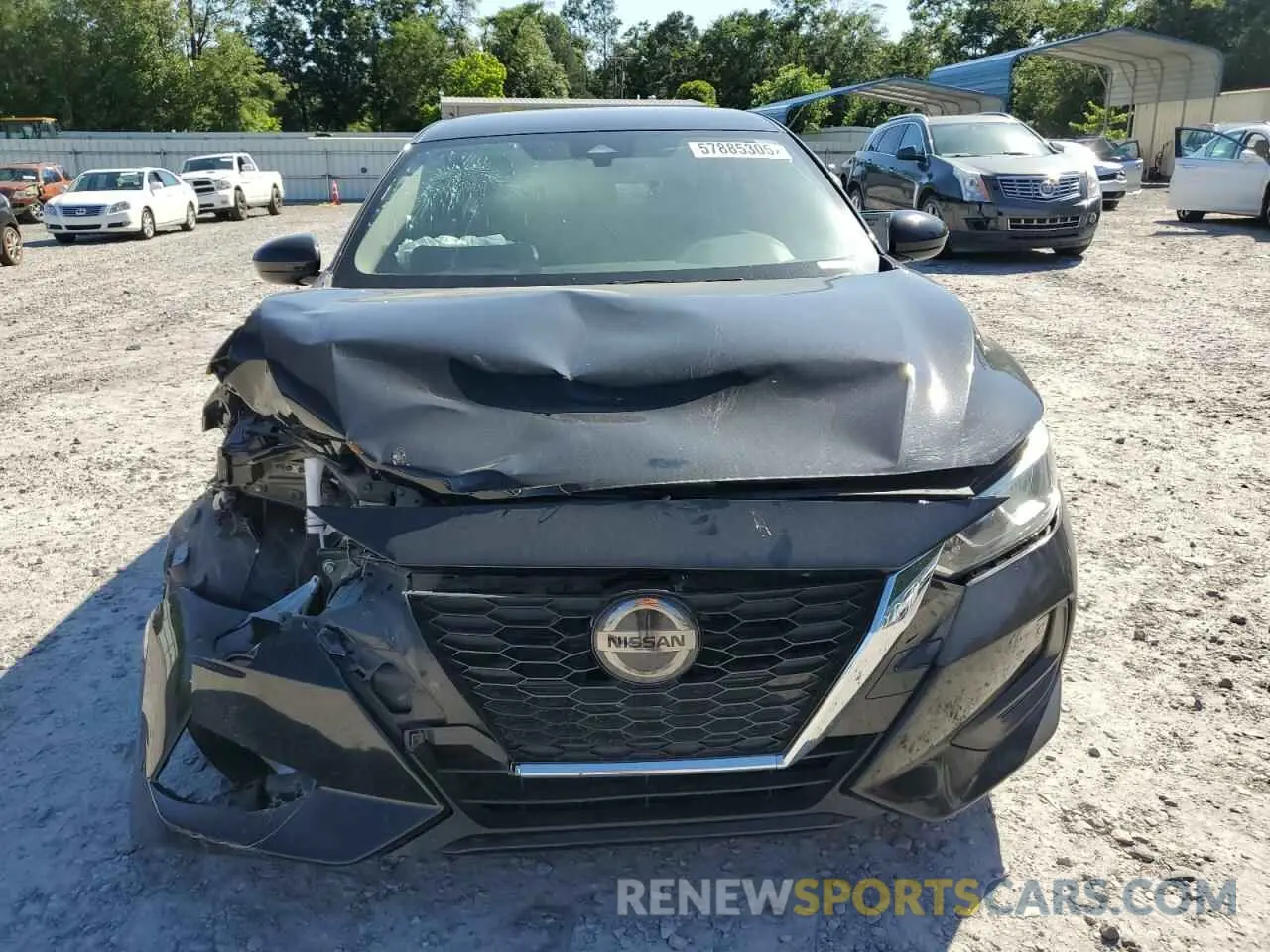 5 Photograph of a damaged car 3N1AB8BV7LY261225 NISSAN SENTRA 2020