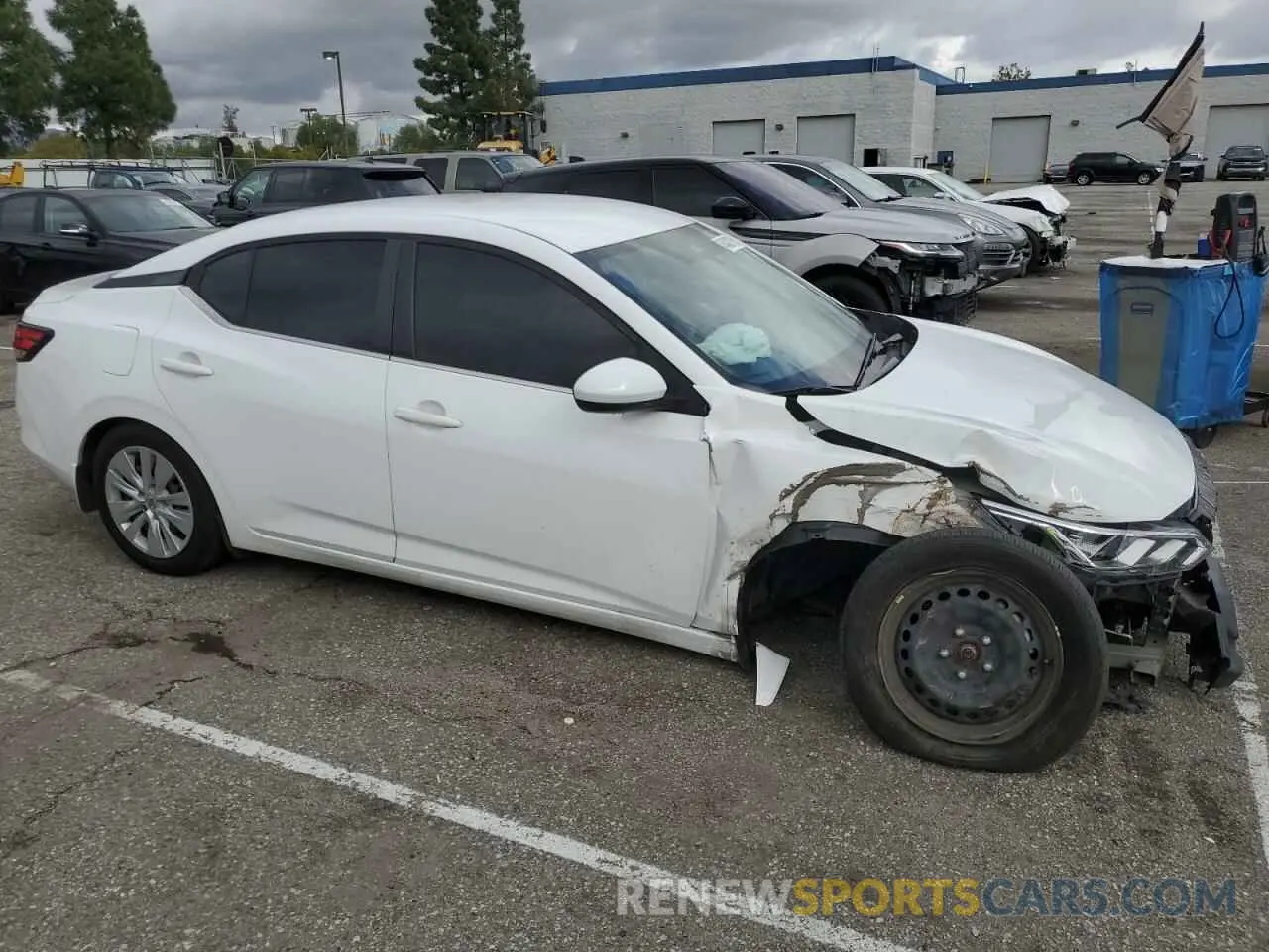 4 Photograph of a damaged car 3N1AB8BV7LY280129 NISSAN SENTRA 2020
