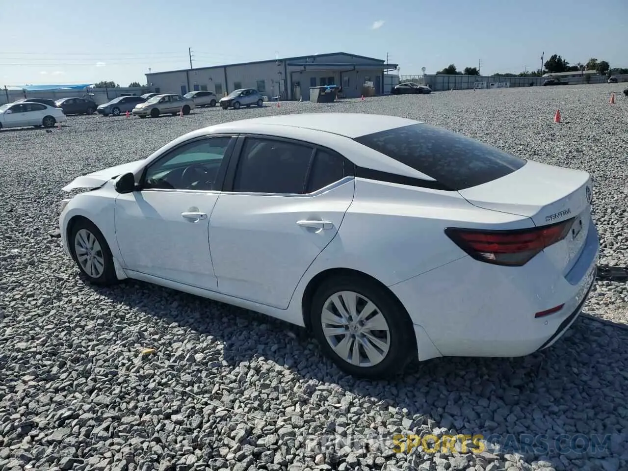 2 Photograph of a damaged car 3N1AB8BV8LY225298 NISSAN SENTRA 2020