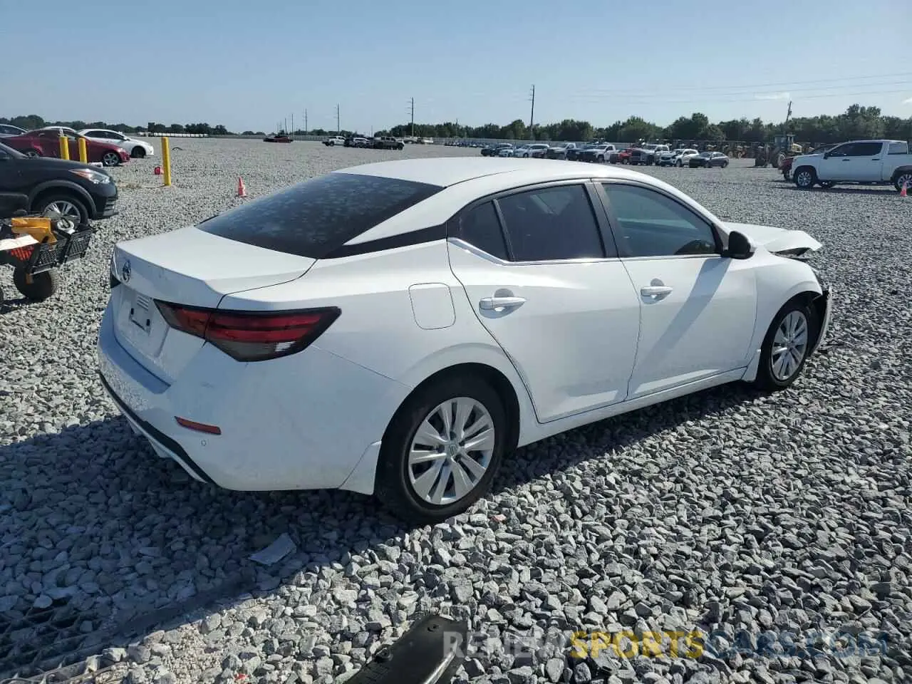 3 Photograph of a damaged car 3N1AB8BV8LY225298 NISSAN SENTRA 2020