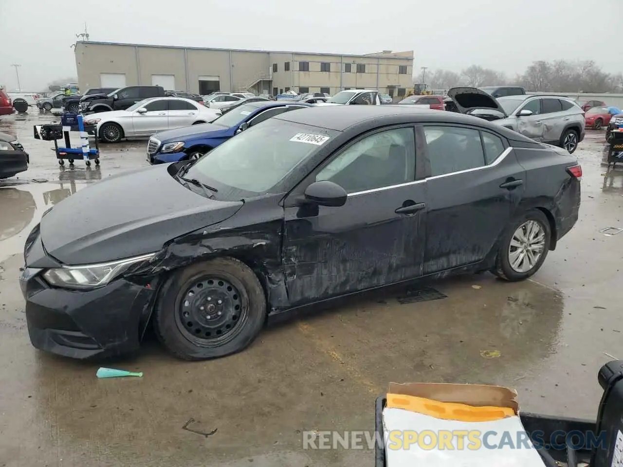 1 Фотография поврежденного автомобиля 3N1AB8BV8LY264750 NISSAN SENTRA 2020