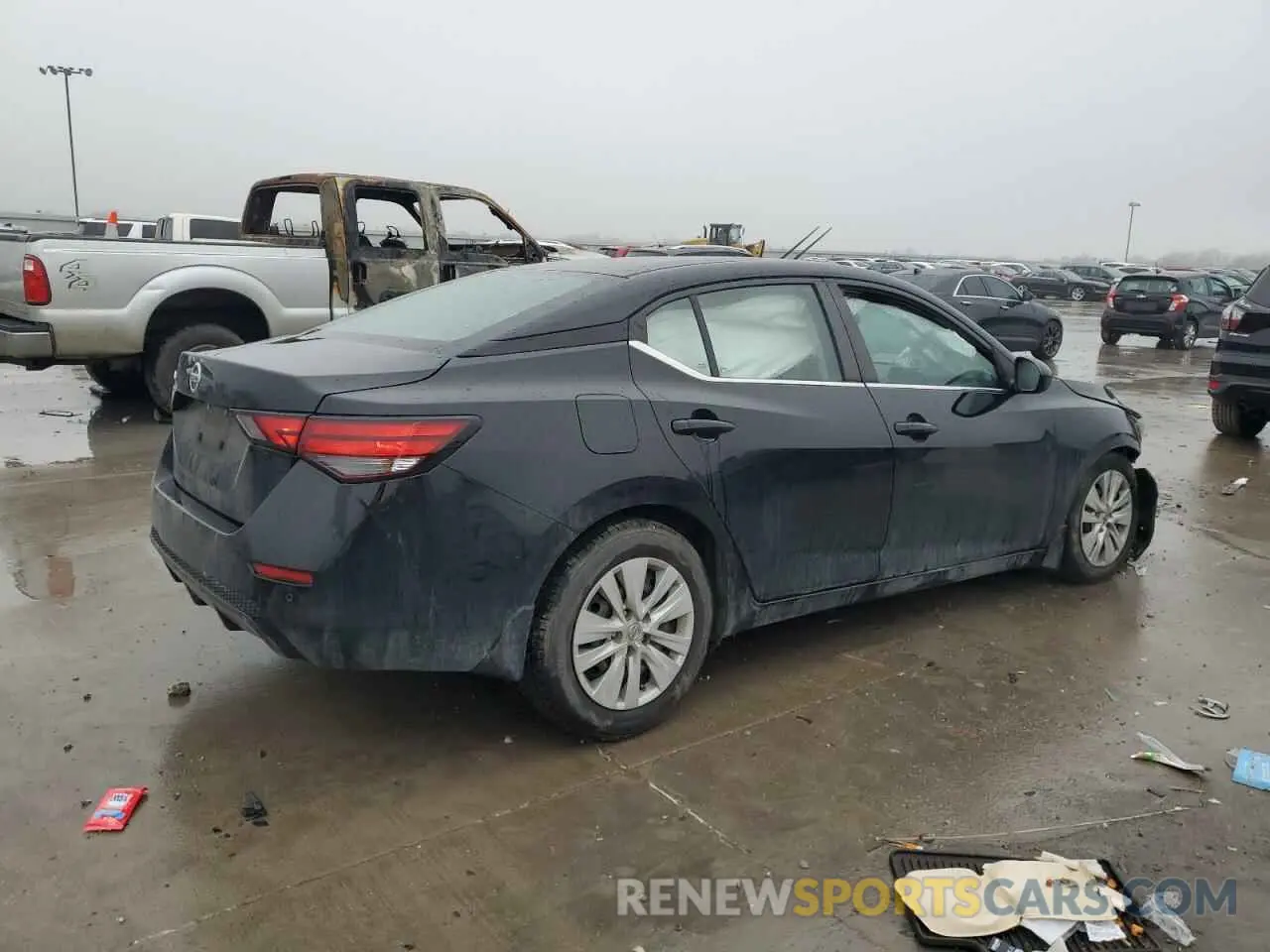 3 Фотография поврежденного автомобиля 3N1AB8BV8LY264750 NISSAN SENTRA 2020