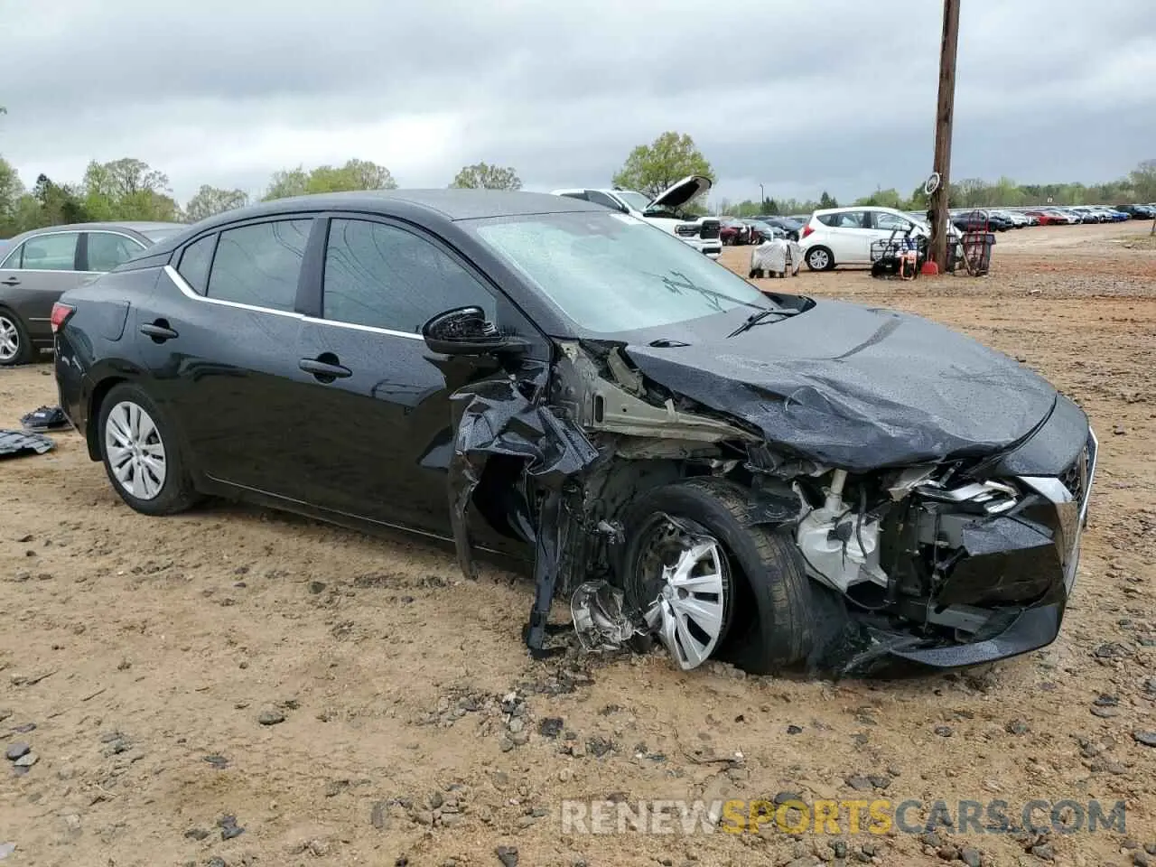 4 Фотография поврежденного автомобиля 3N1AB8BV8LY289907 NISSAN SENTRA 2020