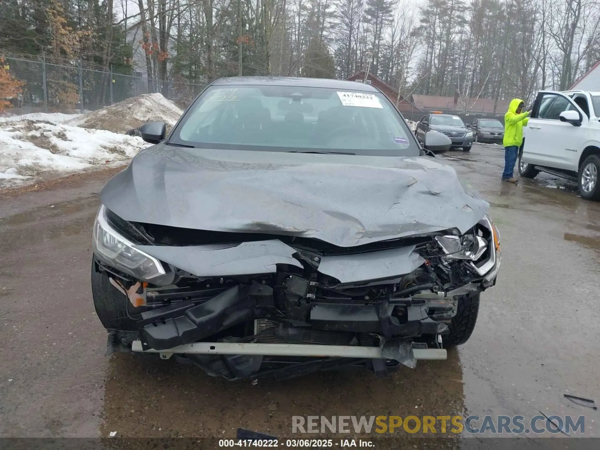13 Photograph of a damaged car 3N1AB8BV9LY251683 NISSAN SENTRA 2020