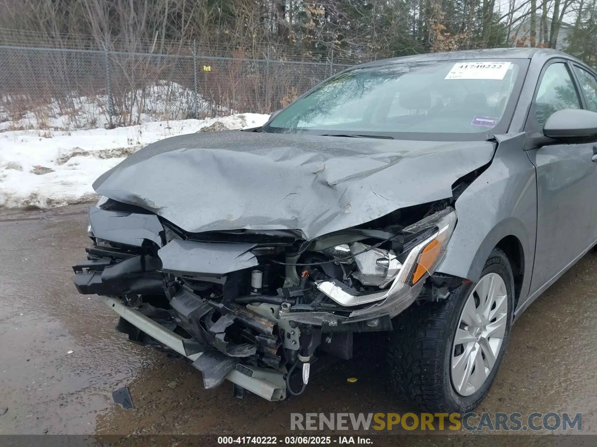 6 Photograph of a damaged car 3N1AB8BV9LY251683 NISSAN SENTRA 2020
