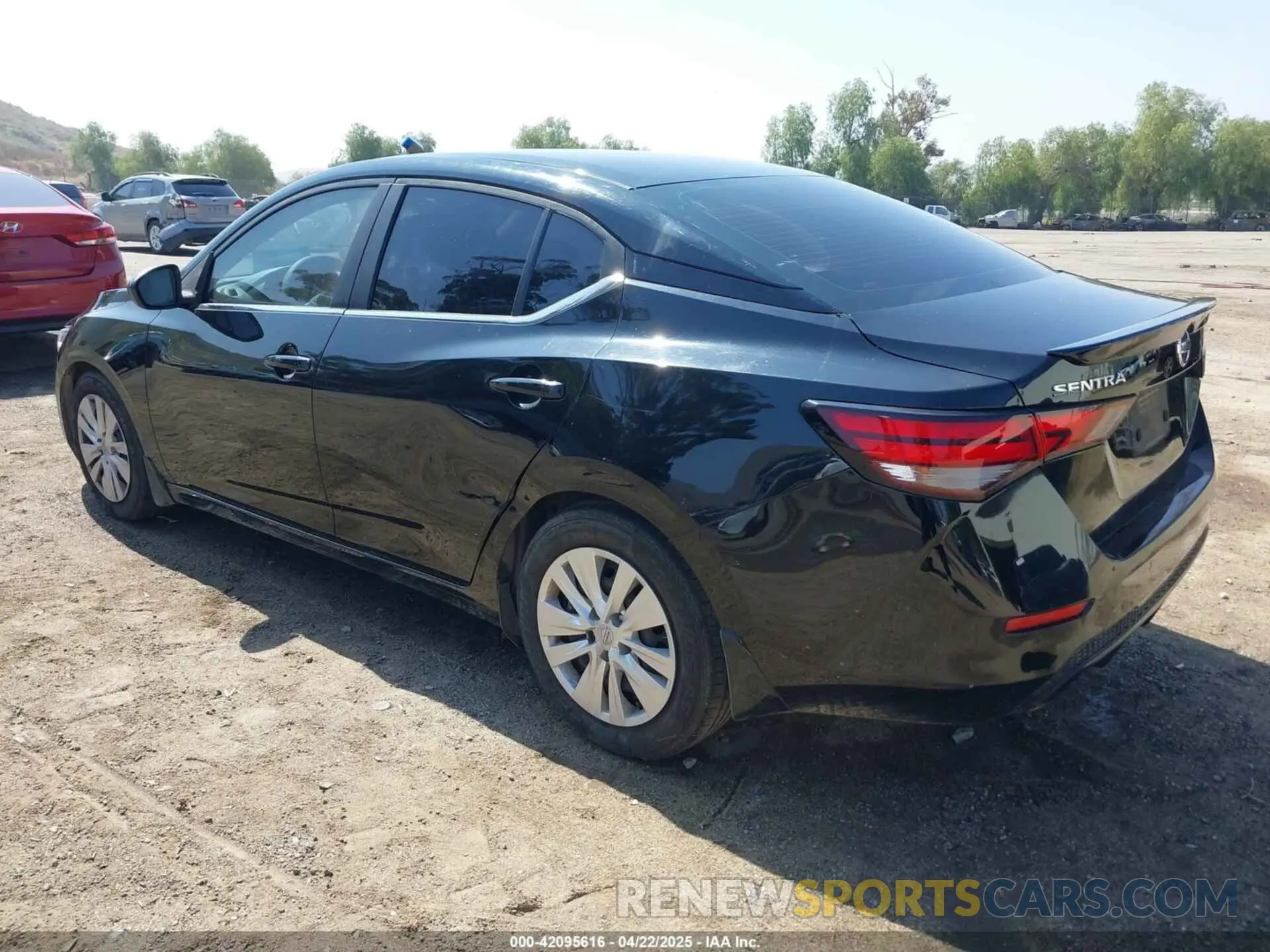 3 Photograph of a damaged car 3N1AB8BVXLY228512 NISSAN SENTRA 2020