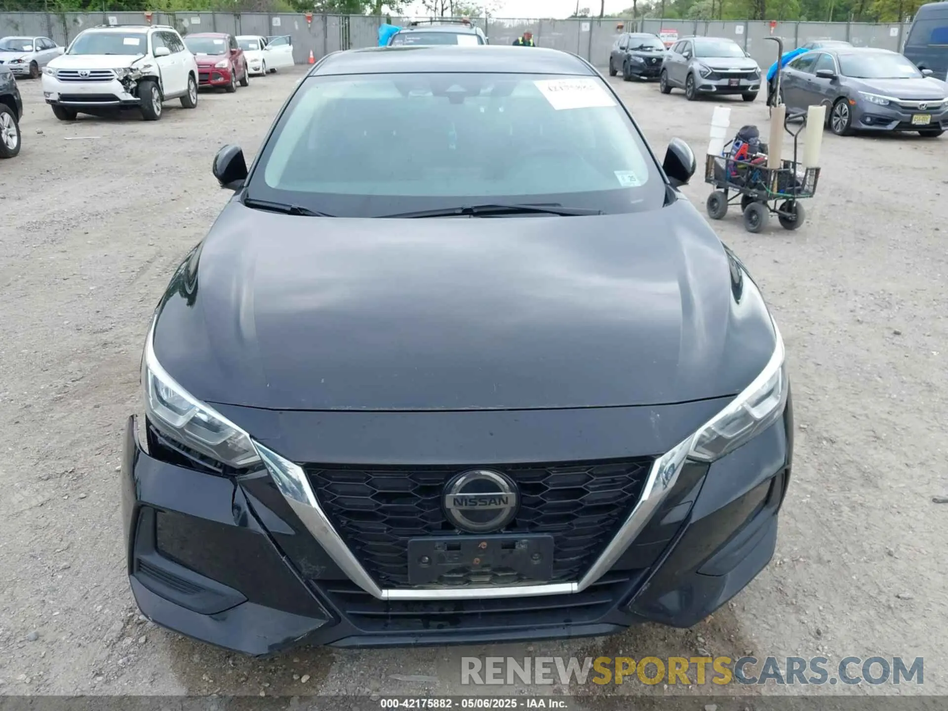 12 Photograph of a damaged car 3N1AB8BVXLY263499 NISSAN SENTRA 2020