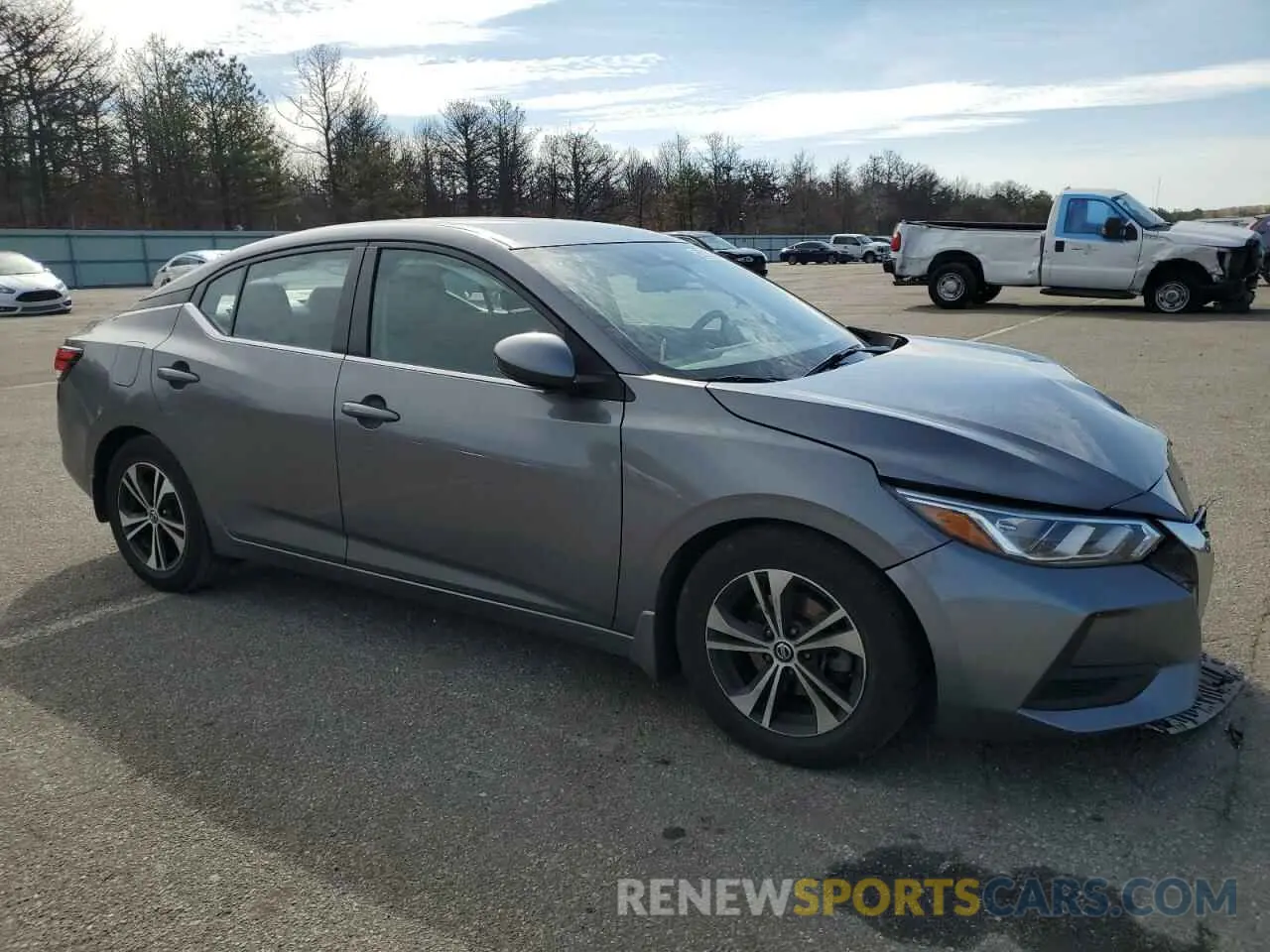 4 Photograph of a damaged car 3N1AB8CV0LY207165 NISSAN SENTRA 2020