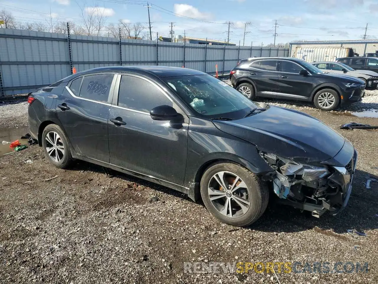 4 Фотография поврежденного автомобиля 3N1AB8CV0LY220112 NISSAN SENTRA 2020