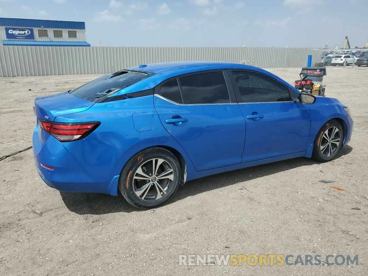 3 Photograph of a damaged car 3N1AB8CV0LY252106 NISSAN SENTRA 2020