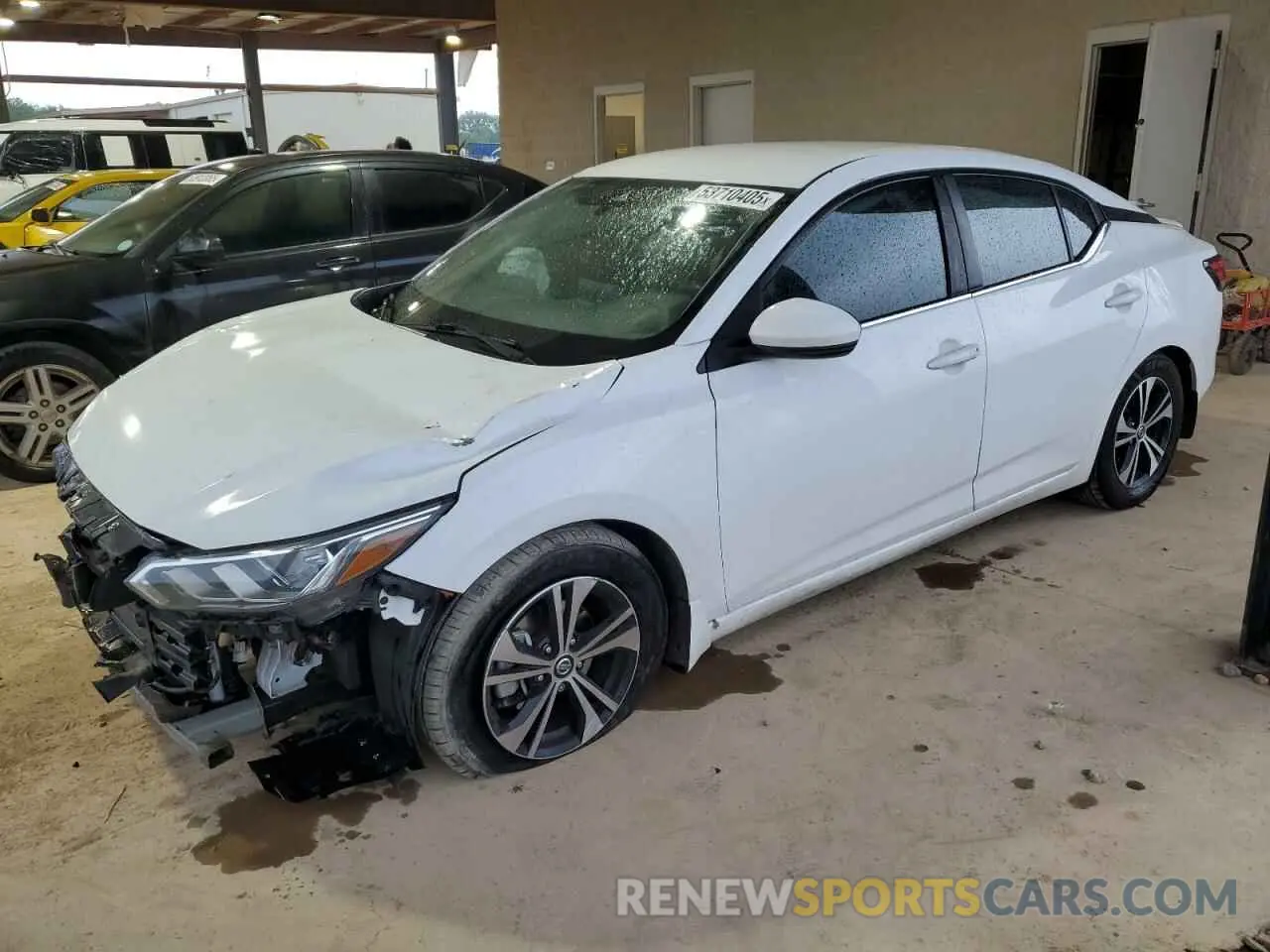 1 Photograph of a damaged car 3N1AB8CV0LY256804 NISSAN SENTRA 2020