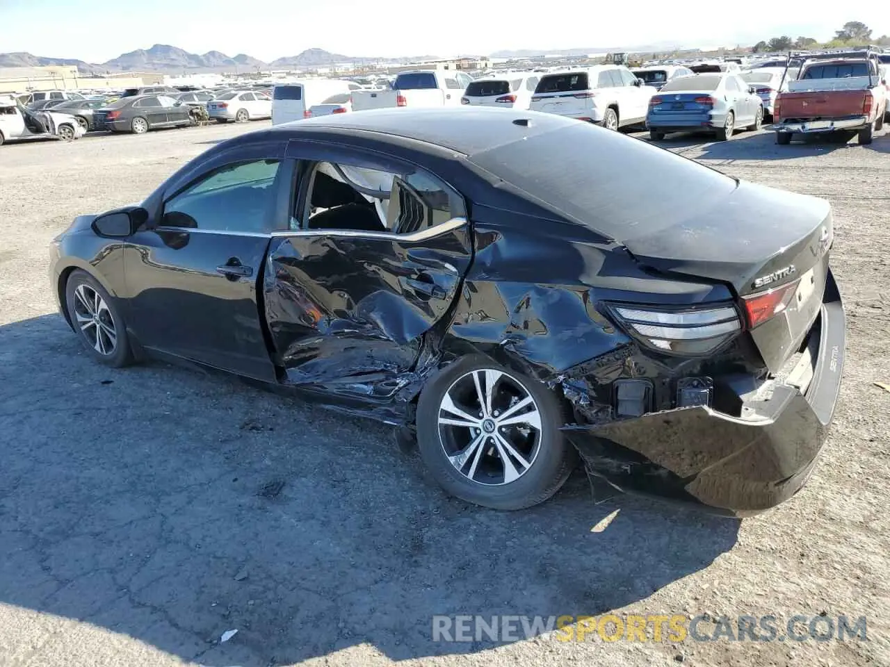 2 Фотография поврежденного автомобиля 3N1AB8CV0LY274865 NISSAN SENTRA 2020
