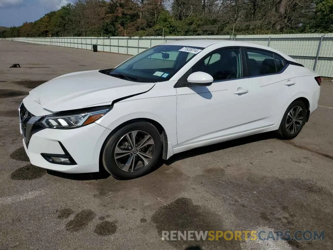 1 Photograph of a damaged car 3N1AB8CV0LY281010 NISSAN SENTRA 2020