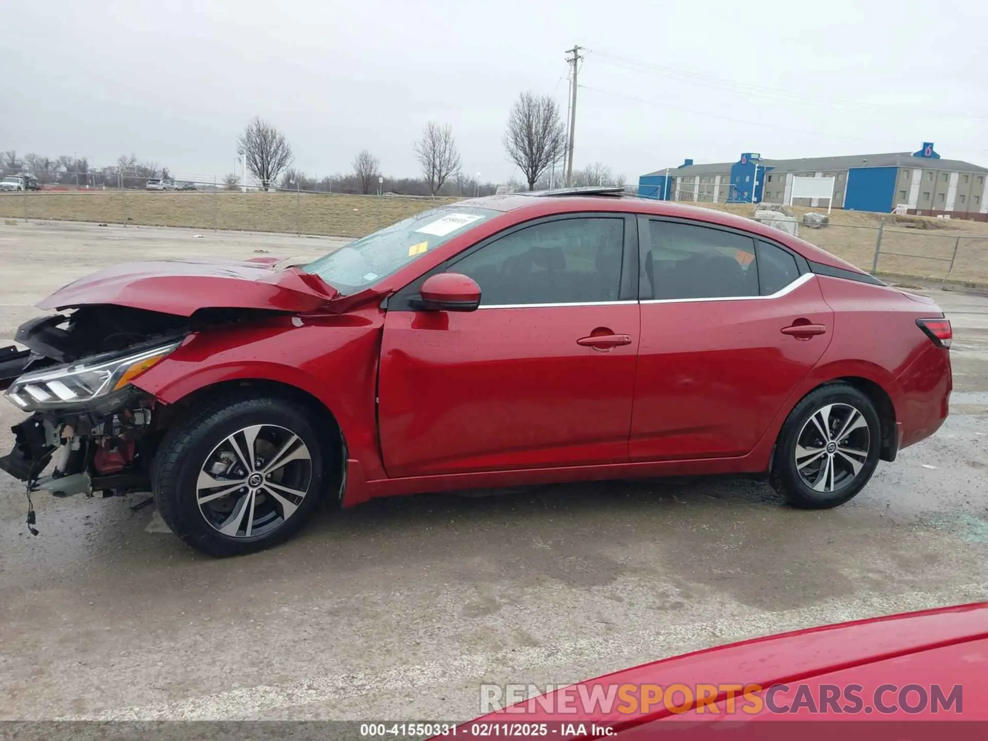14 Photograph of a damaged car 3N1AB8CV0LY285722 NISSAN SENTRA 2020